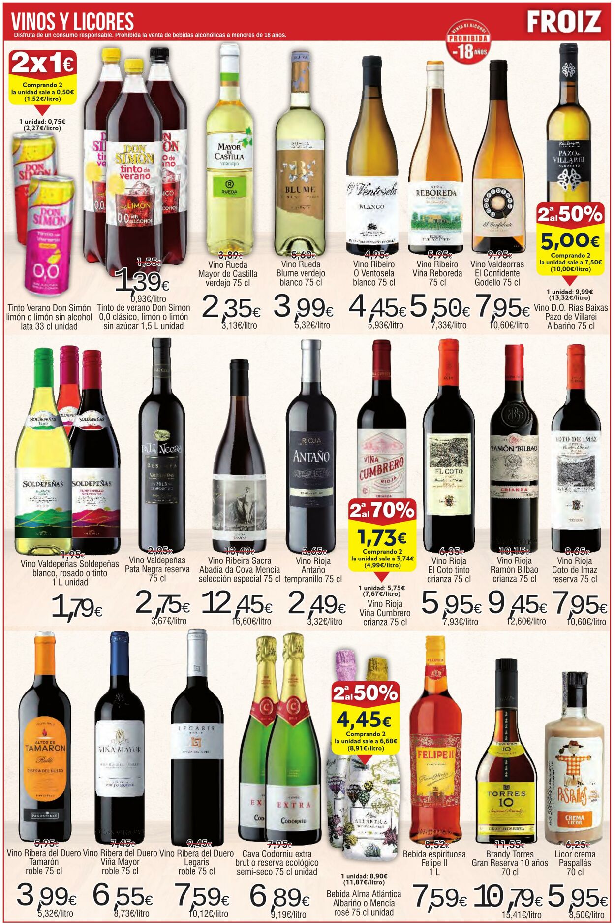 Folleto Froiz 01.07.2025 - 21.07.2025