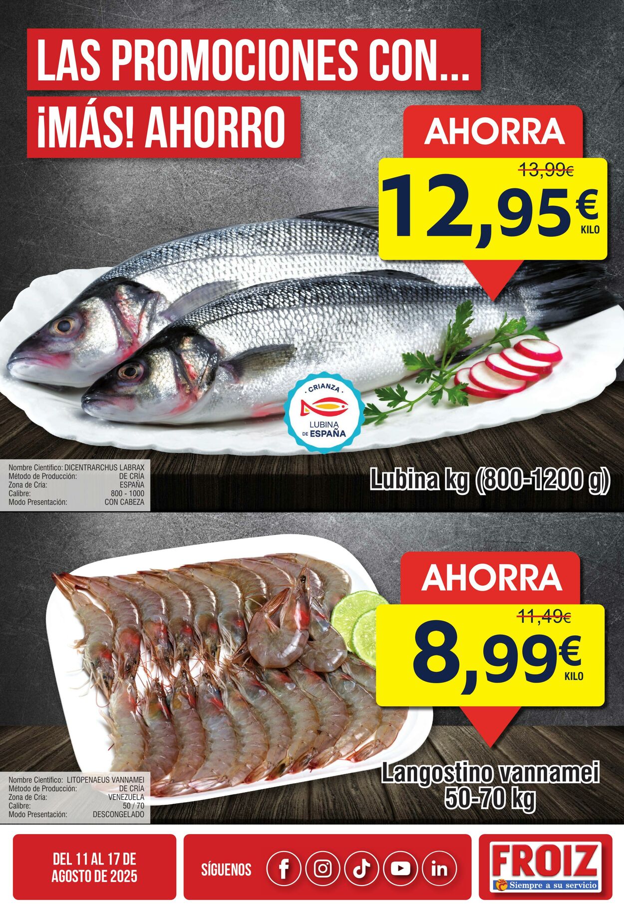 Folleto Froiz 11.08.2025 - 17.08.2025