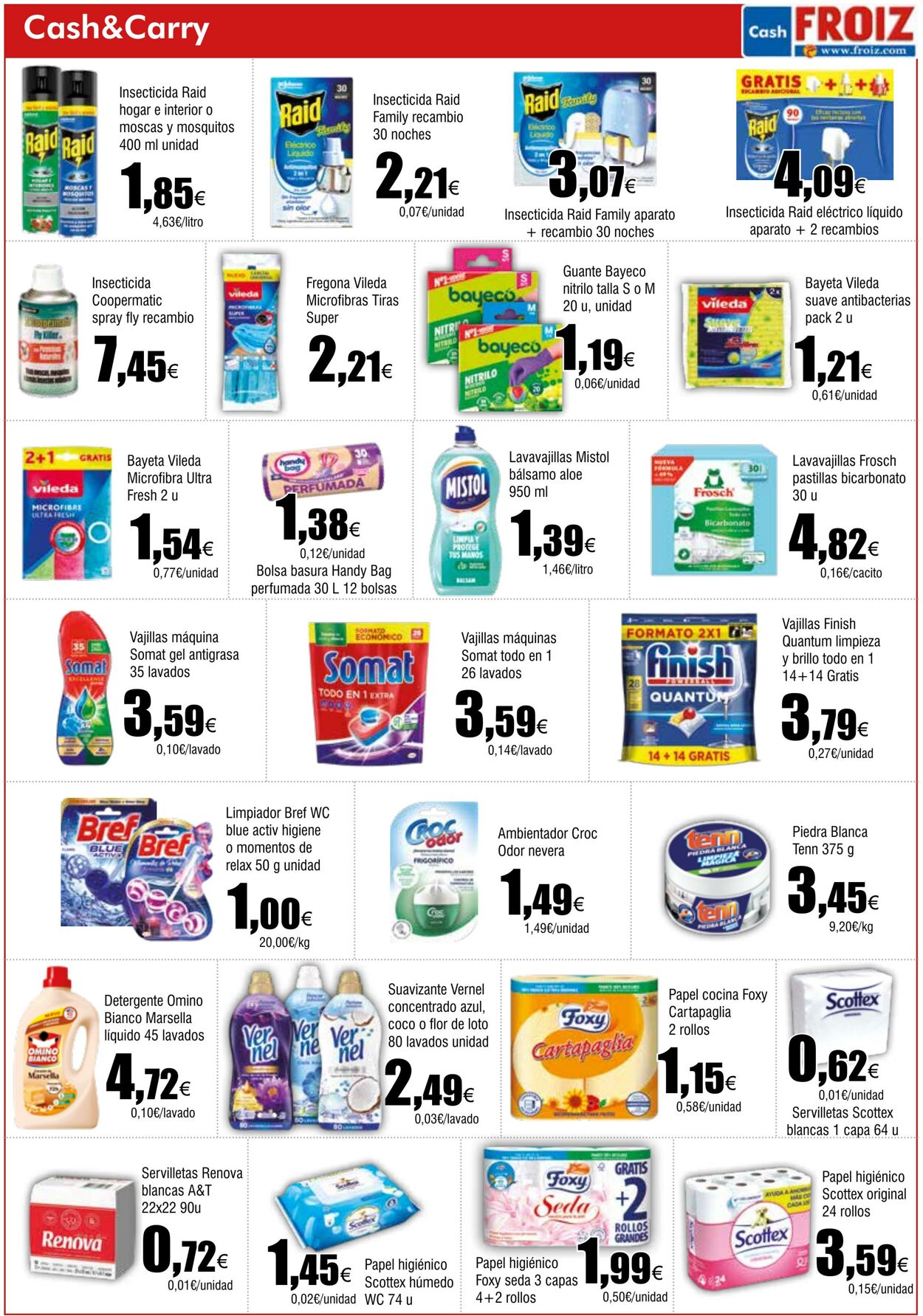 Folleto Froiz 12.08.2025 - 27.08.2025