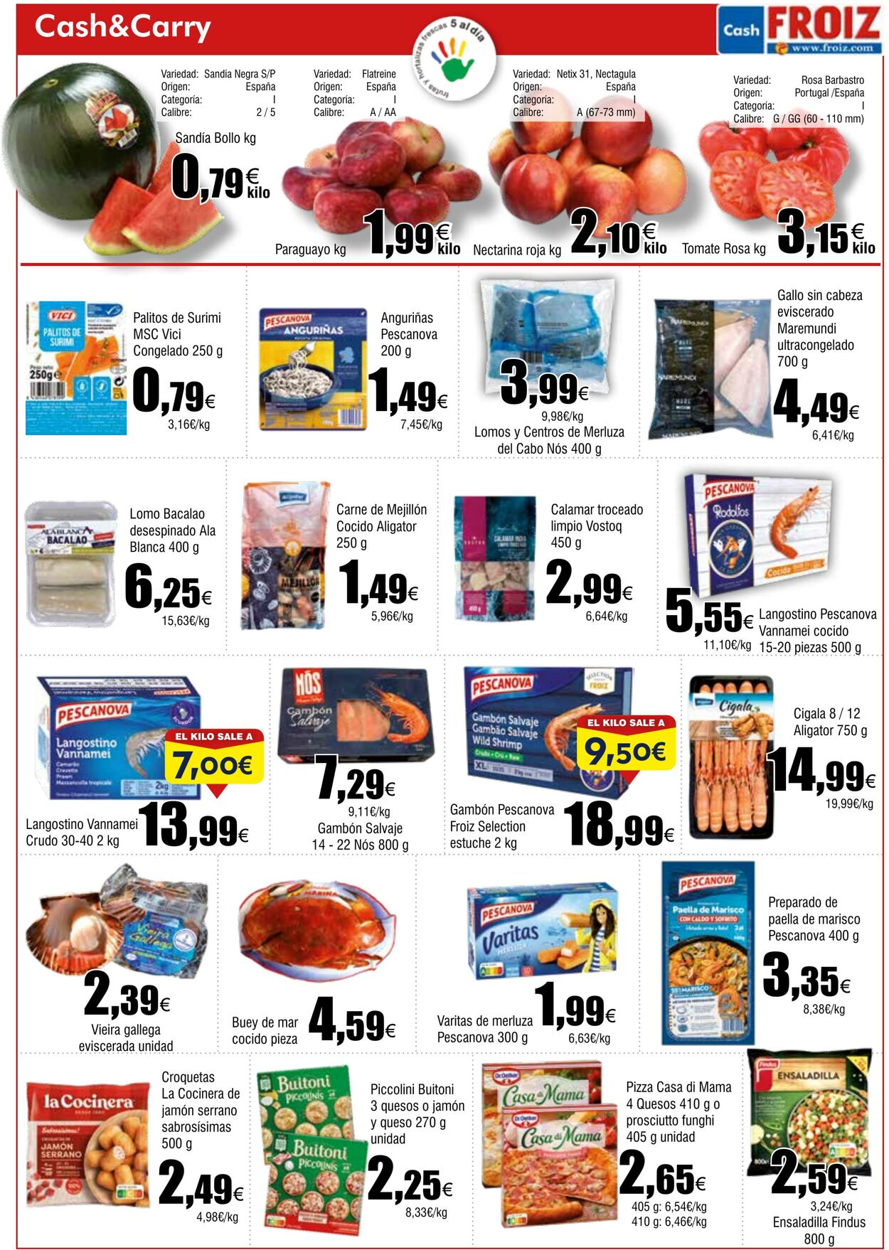 Folleto Froiz 12.08.2025 - 27.08.2025