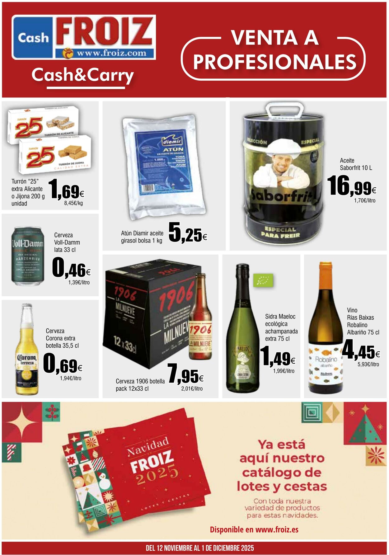 Folleto Froiz 12.11.2025 - 01.12.2025