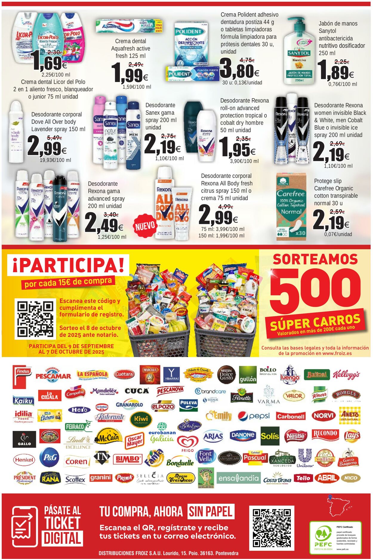 Folleto Froiz 16.09.2025 - 01.10.2025
