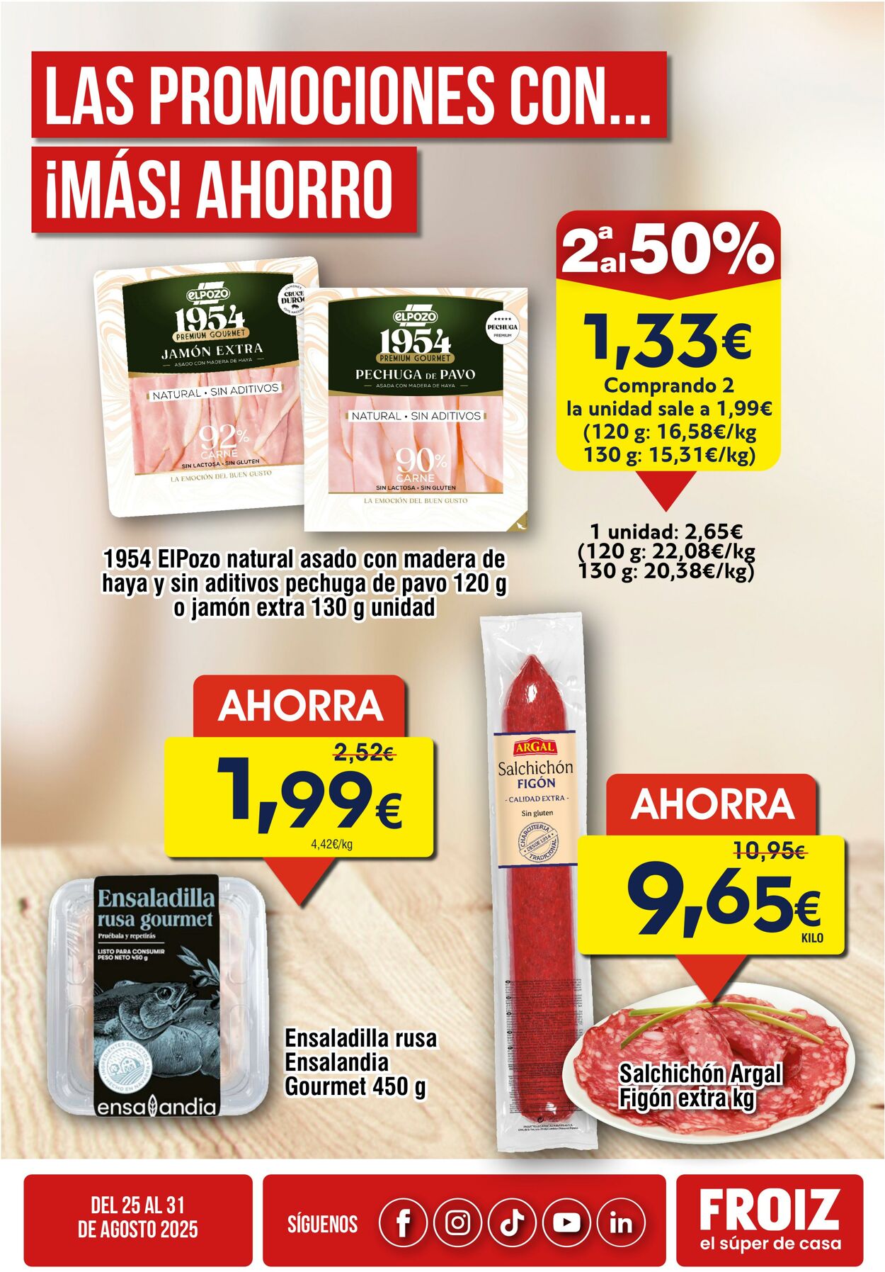 Folleto Froiz 25.08.2025 - 31.08.2025