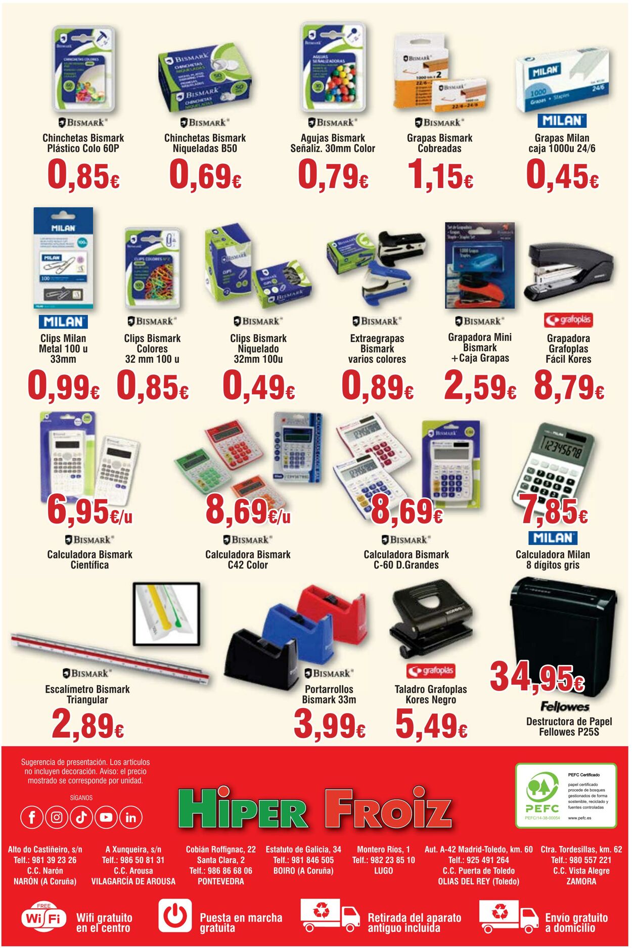 Folleto Froiz 25.08.2025 - 30.09.2025