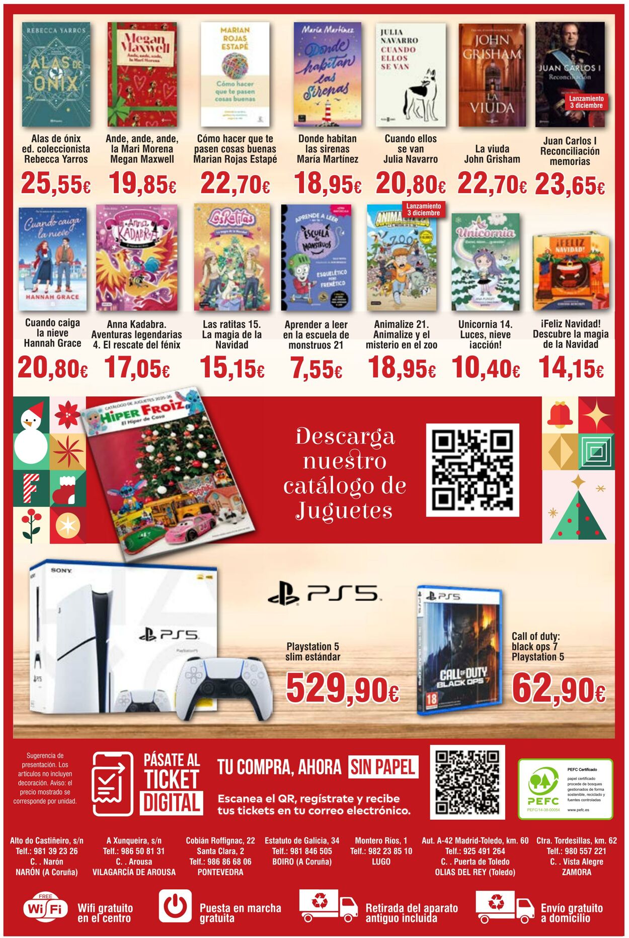 Folleto Froiz 25.12.2025 - 15.01.2026