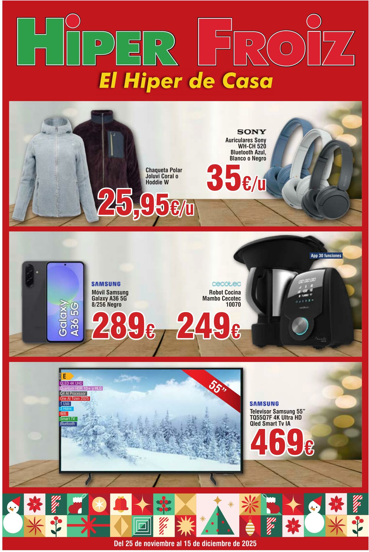 Froiz Folletos promocionales