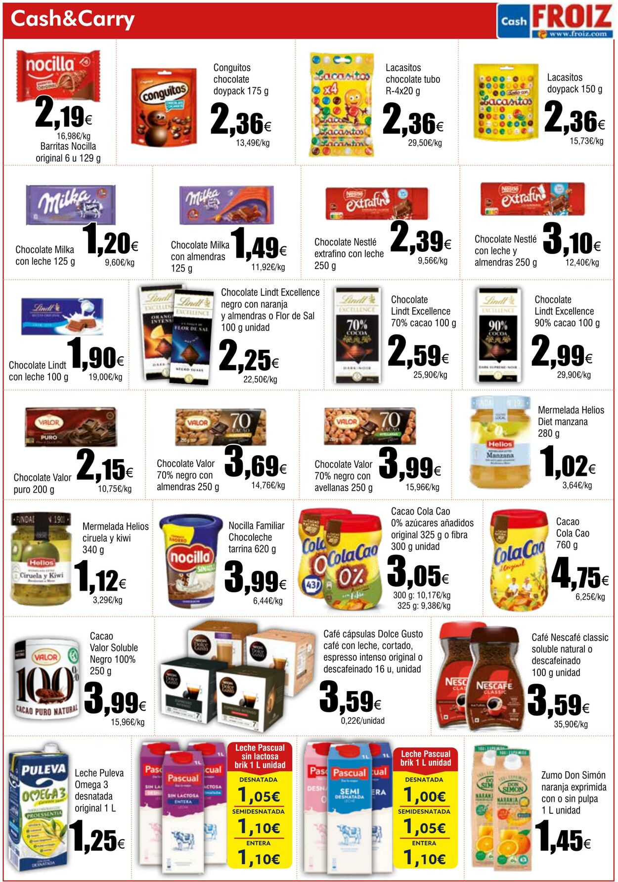 Folleto Froiz 28.08.2025 - 15.09.2025