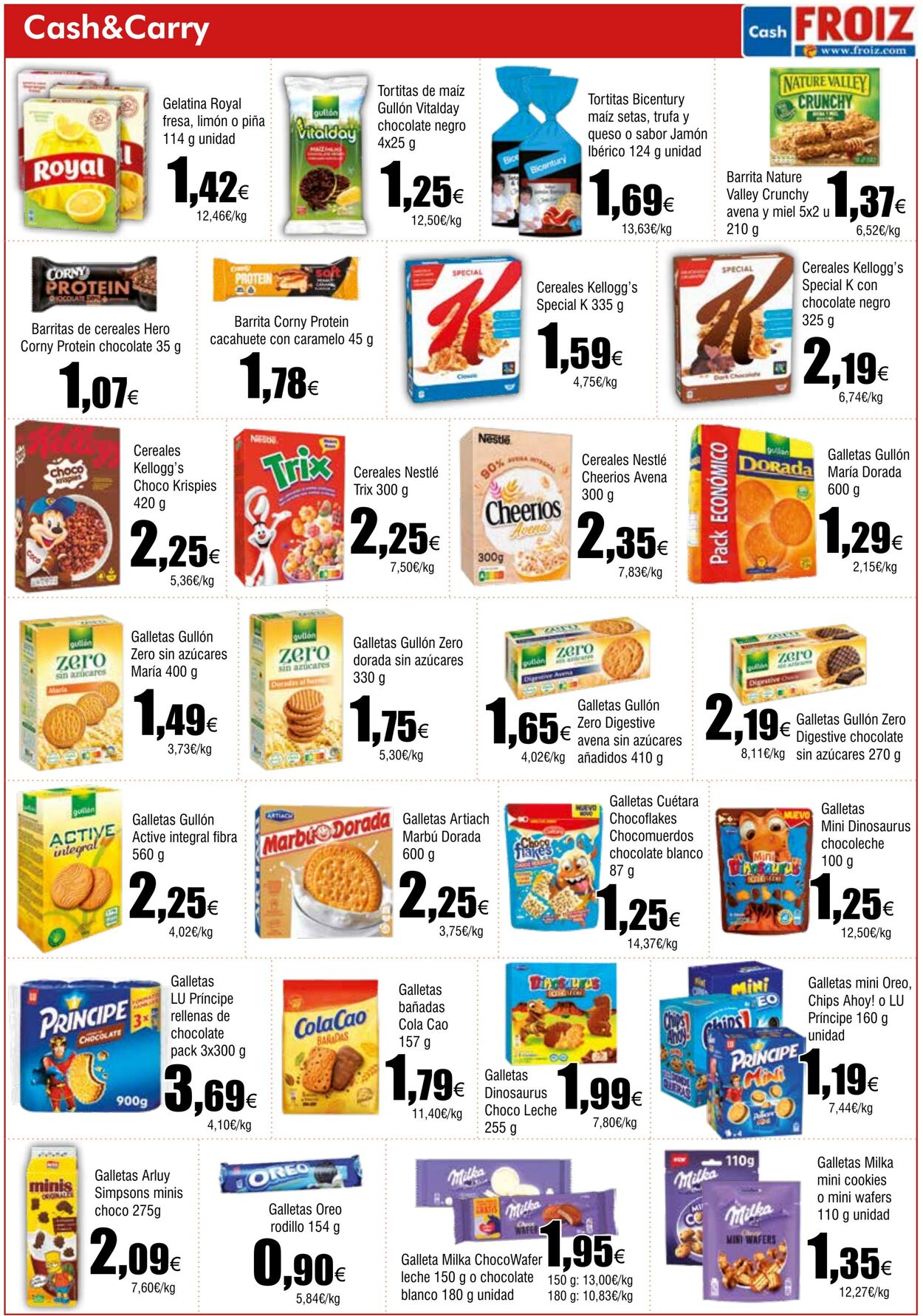 Folleto Froiz 28.08.2025 - 15.09.2025