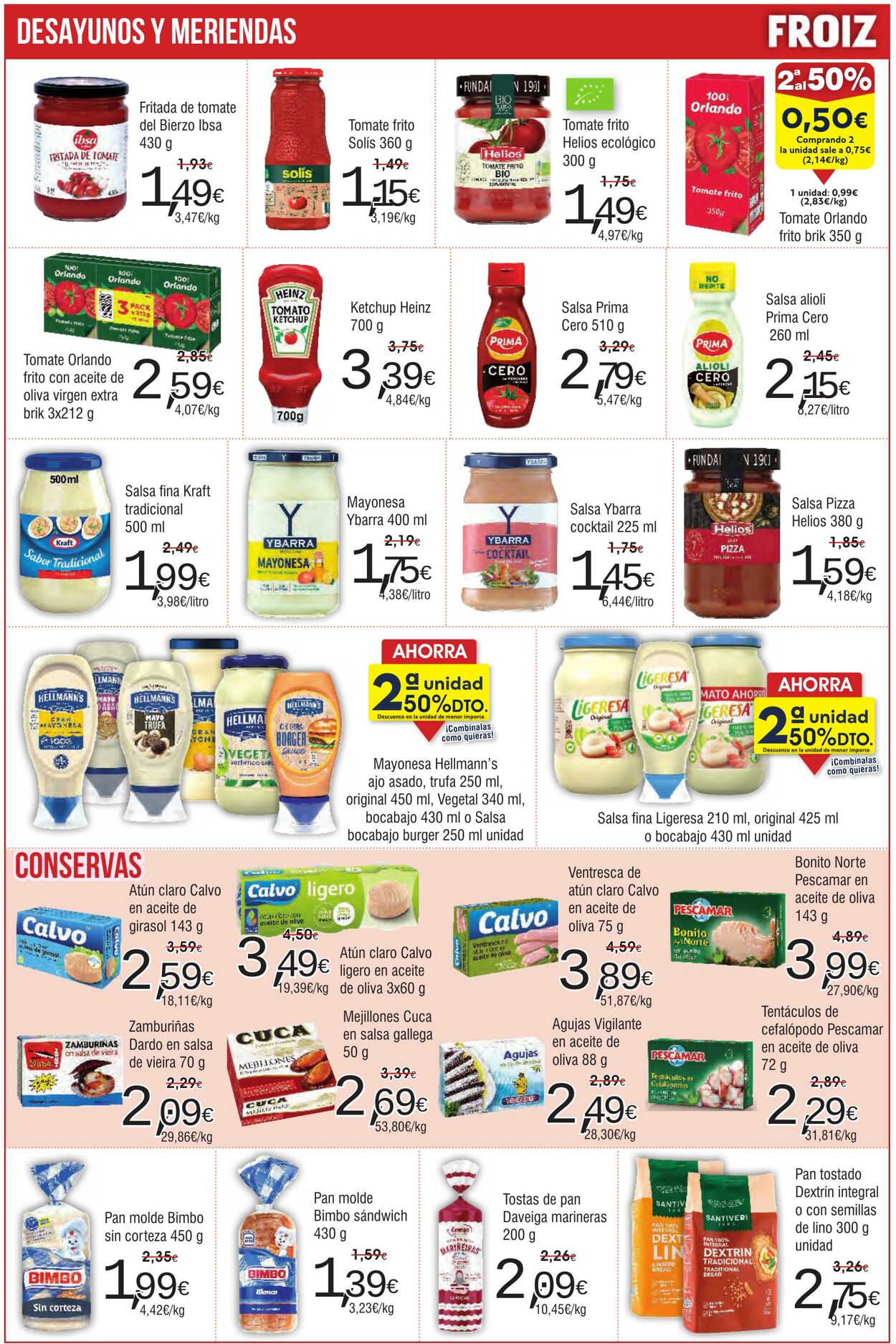 Folleto Froiz 28.08.2025 - 15.09.2025