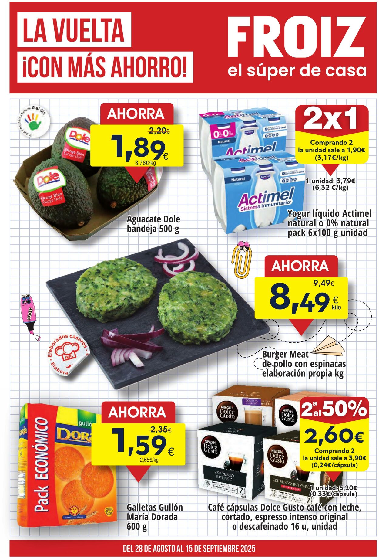 Folleto Froiz 28.08.2025 - 15.09.2025