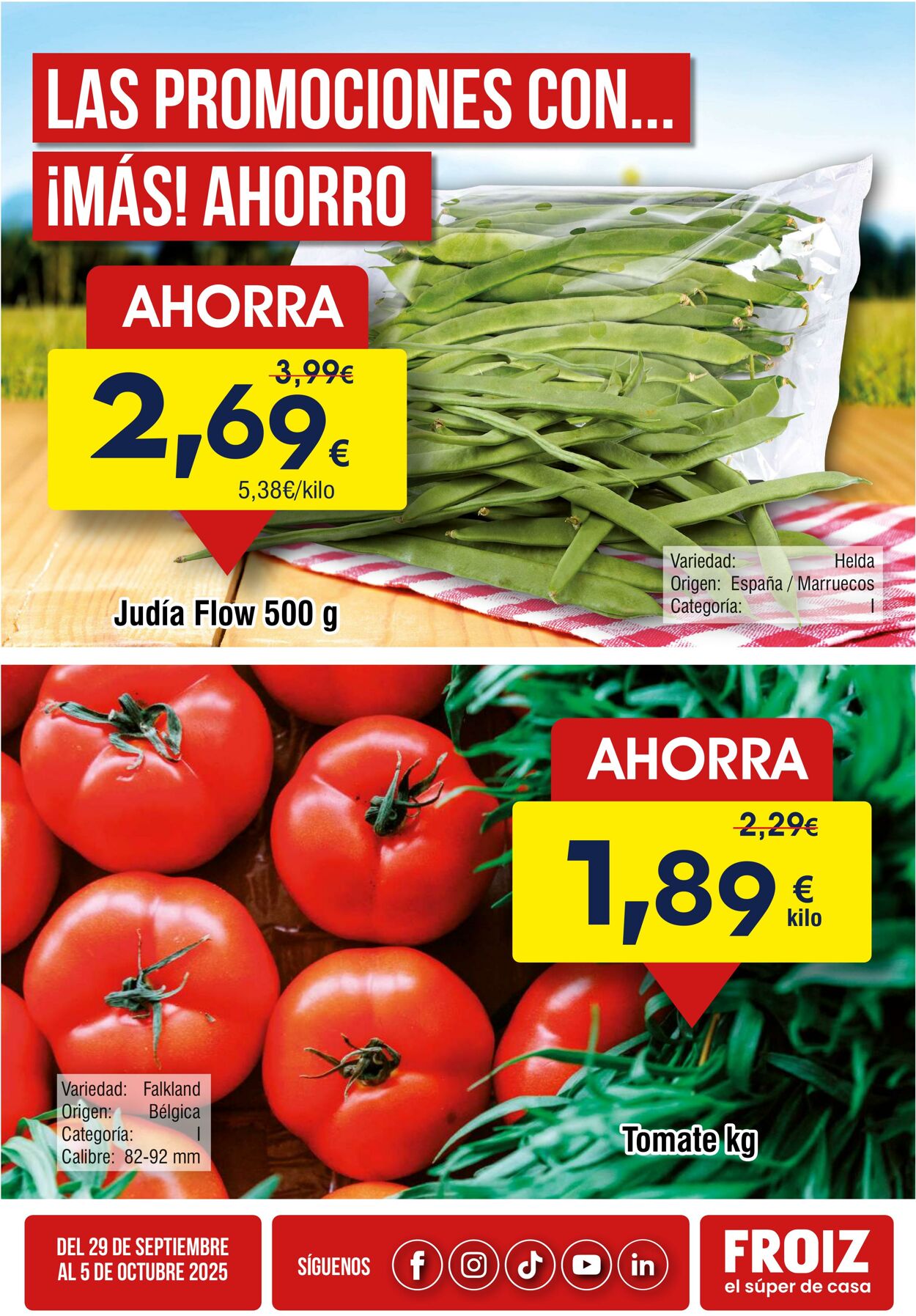 Folleto Froiz 29.09.2025 - 05.10.2025