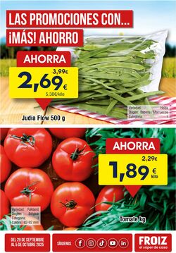 Folleto Froiz 29.09.2025 - 05.10.2025