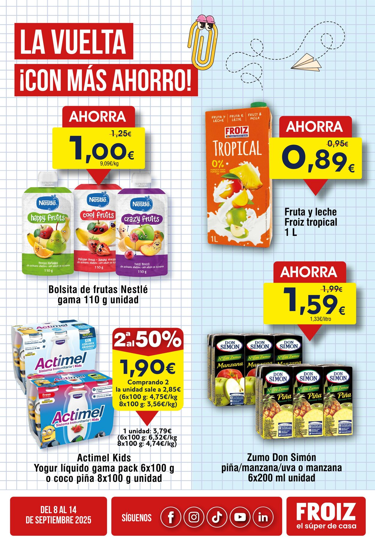 Folleto Froiz 08.09.2025 - 14.09.2025