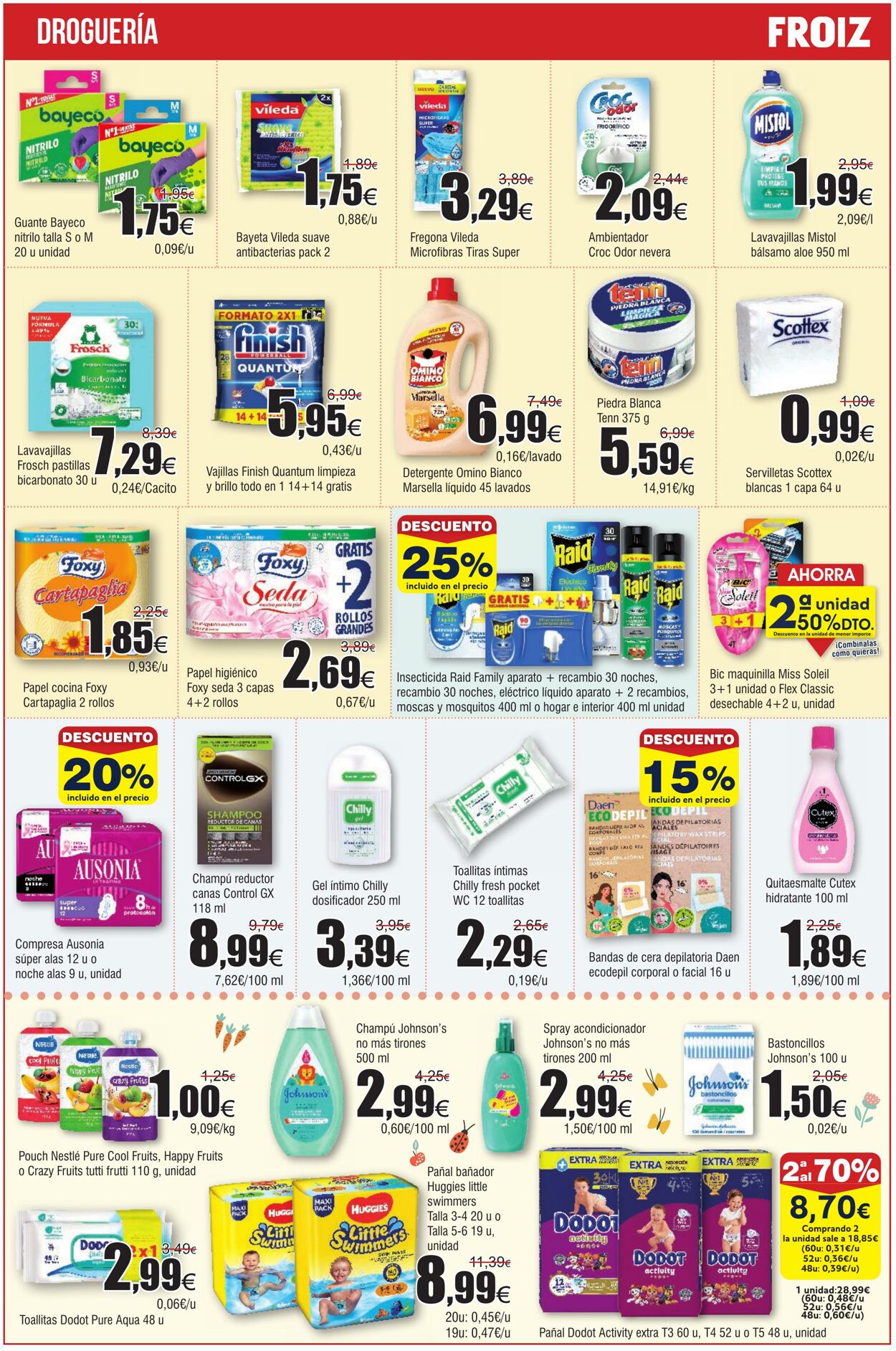Folleto Froiz 12.08.2025 - 27.08.2025