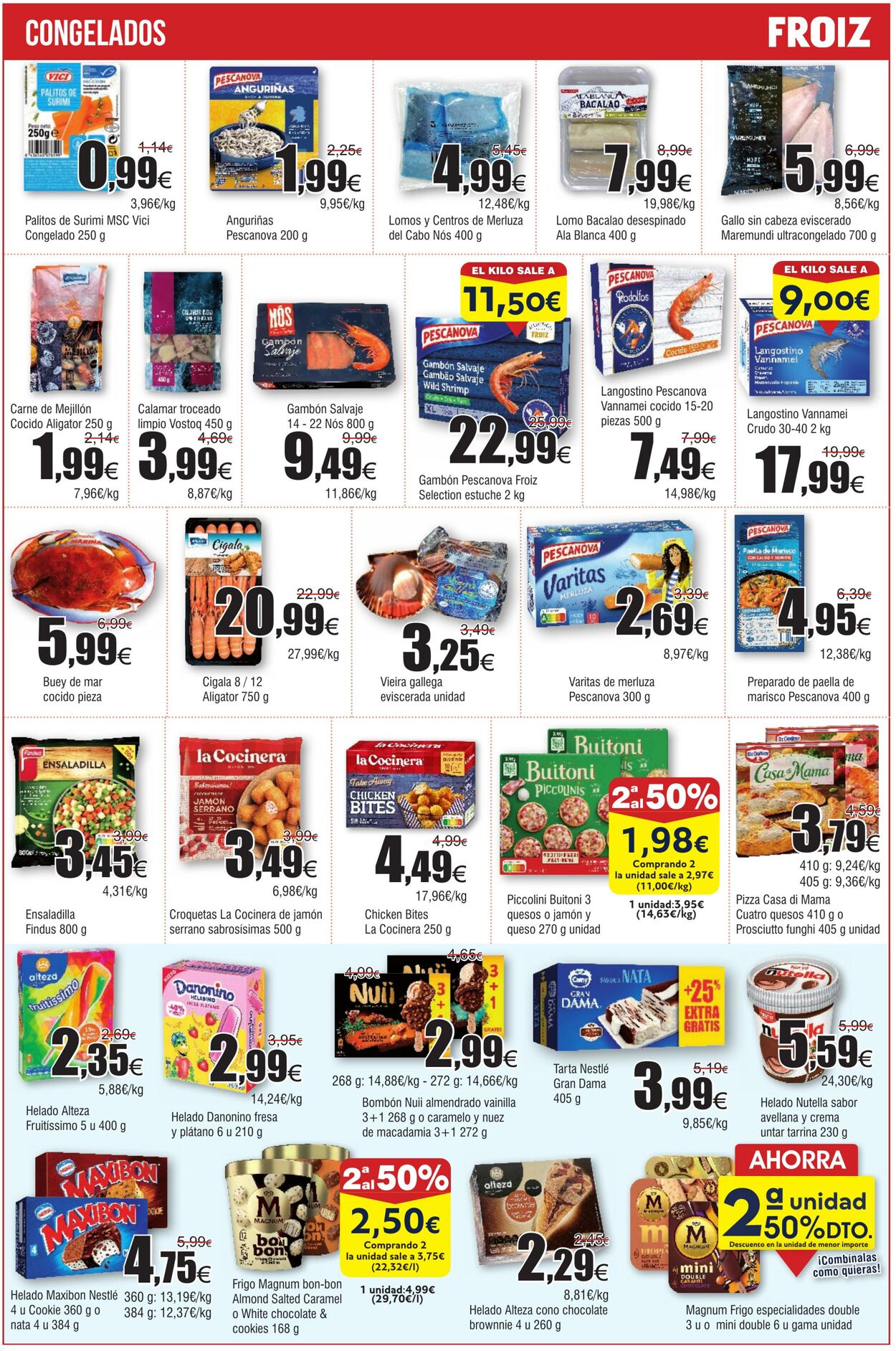Folleto Froiz 12.08.2025 - 27.08.2025