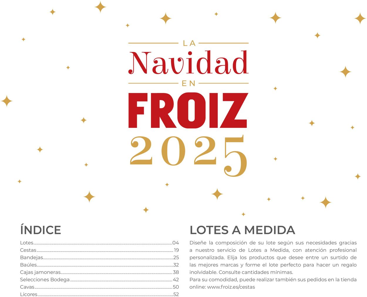 Folleto Froiz 20.10.2025 - 25.12.2025