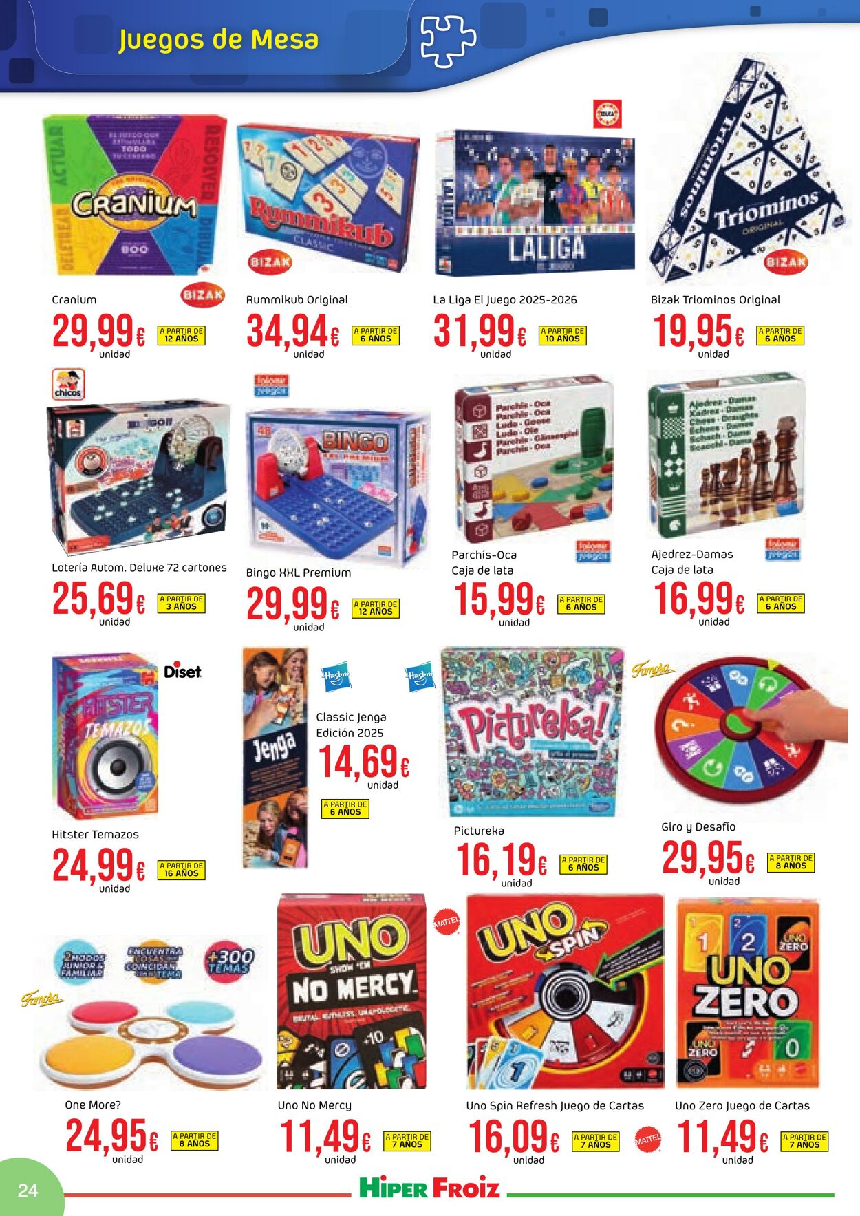 Folleto Froiz 05.11.2025 - 05.01.2026