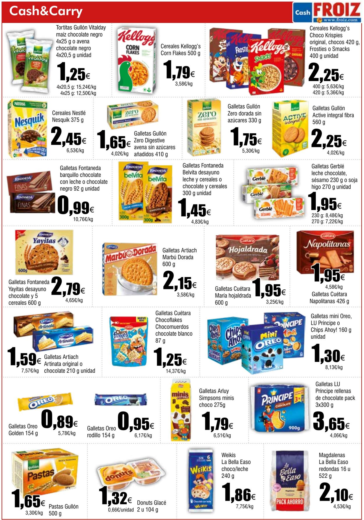 Folleto Froiz 01.07.2025 - 21.07.2025