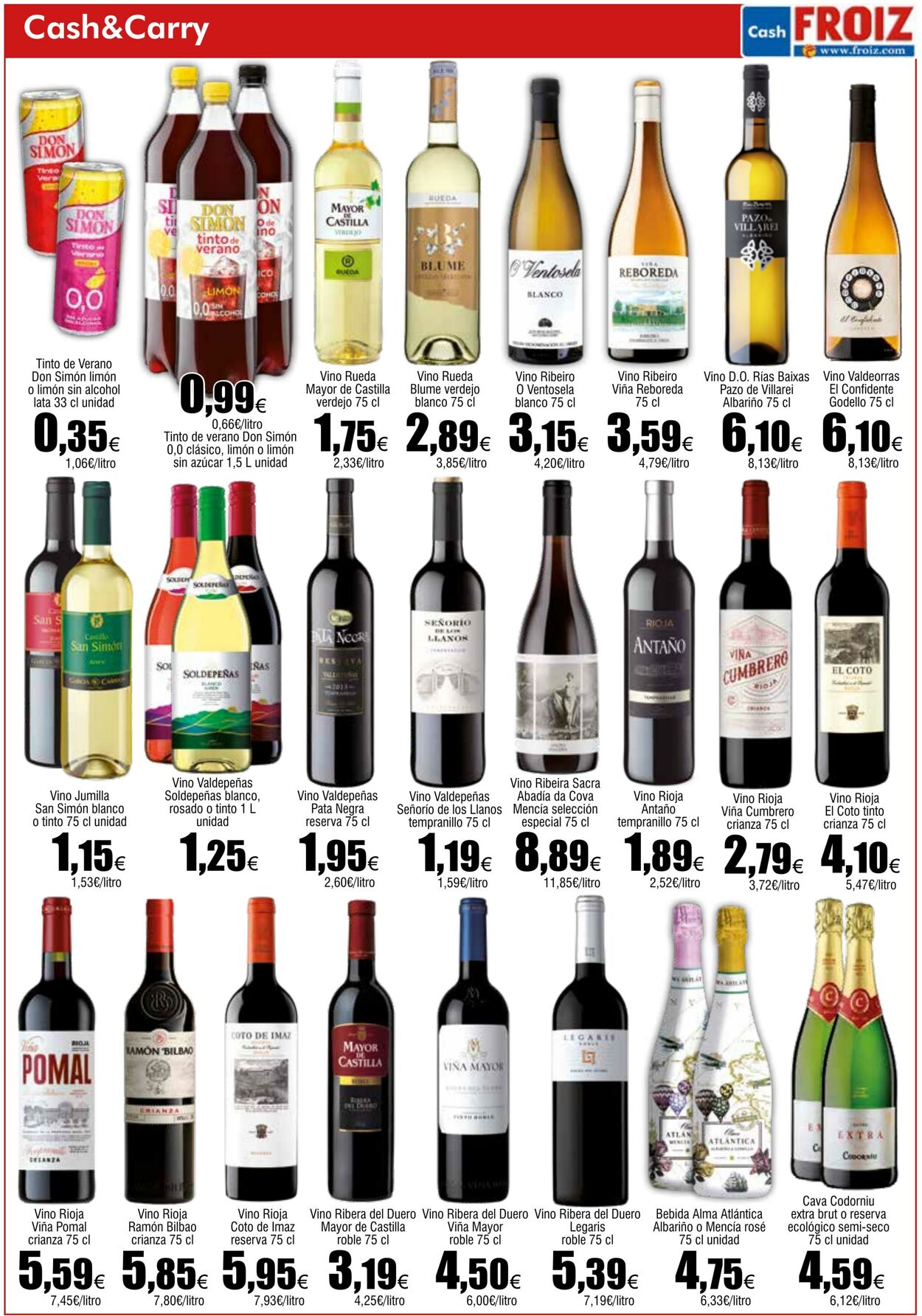 Folleto Froiz 01.07.2025 - 21.07.2025