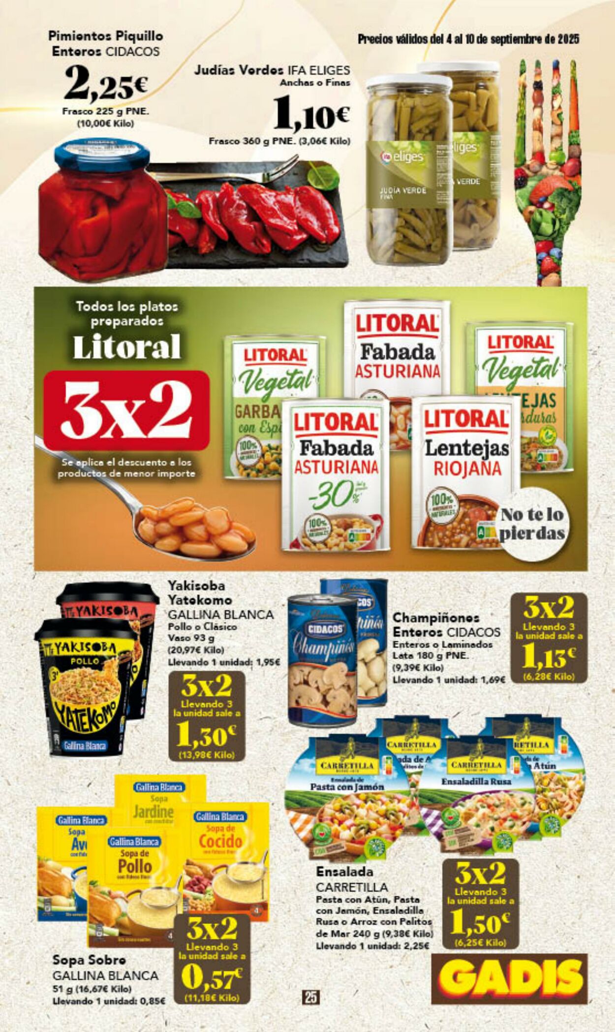 Folleto Gadis 04.09.2025 - 10.09.2025