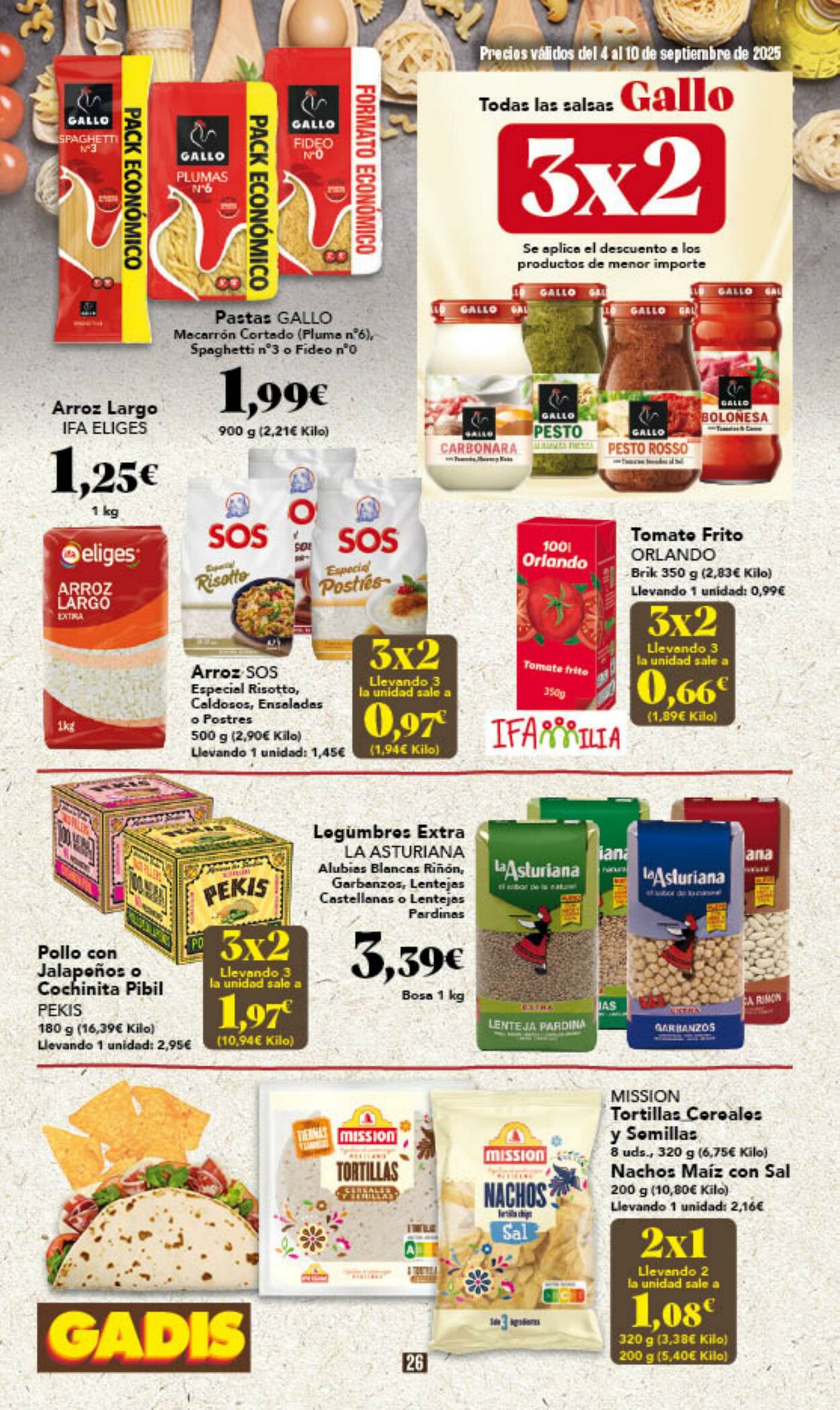 Folleto Gadis 04.09.2025 - 10.09.2025