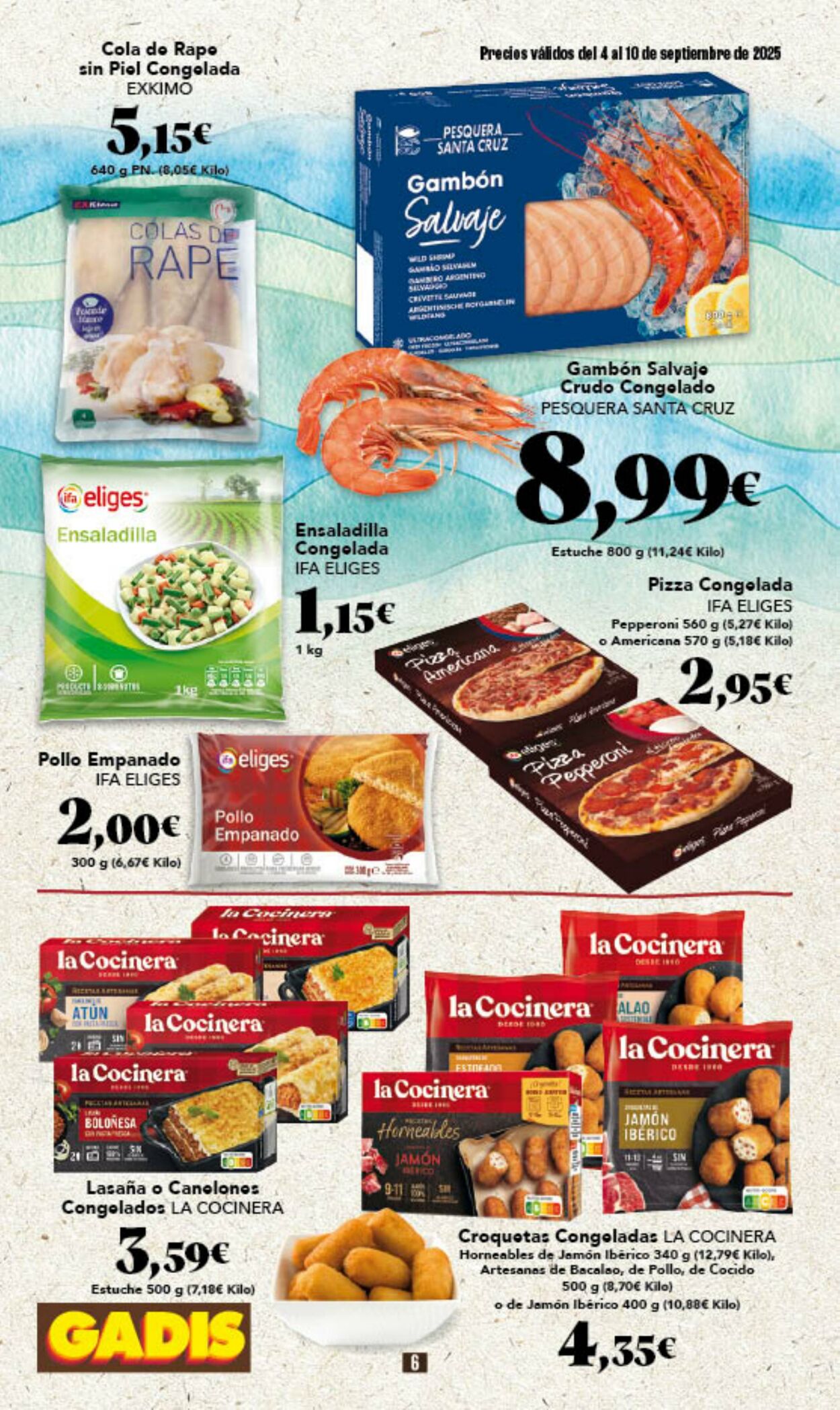 Folleto Gadis 04.09.2025 - 10.09.2025