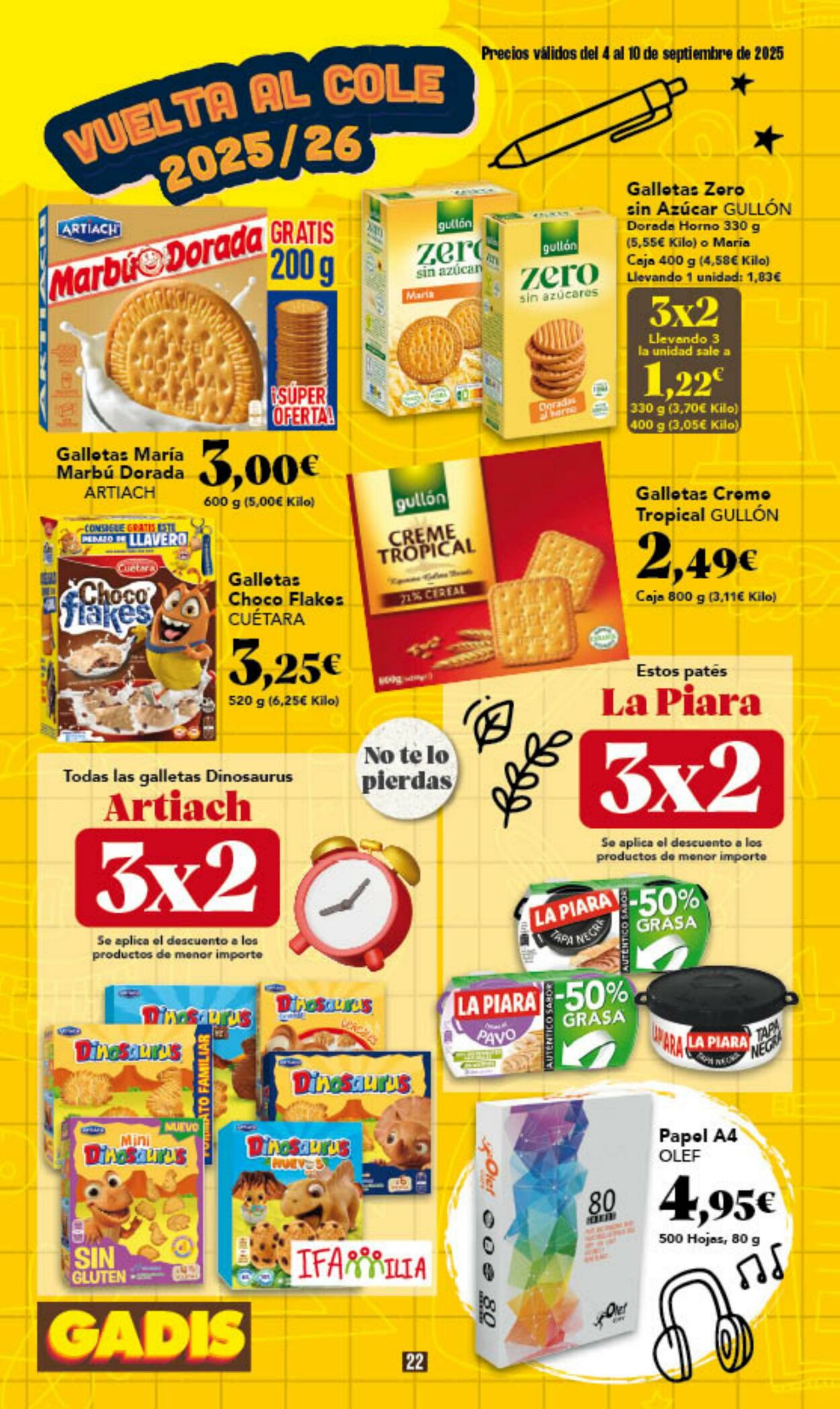 Folleto Gadis 04.09.2025 - 10.09.2025