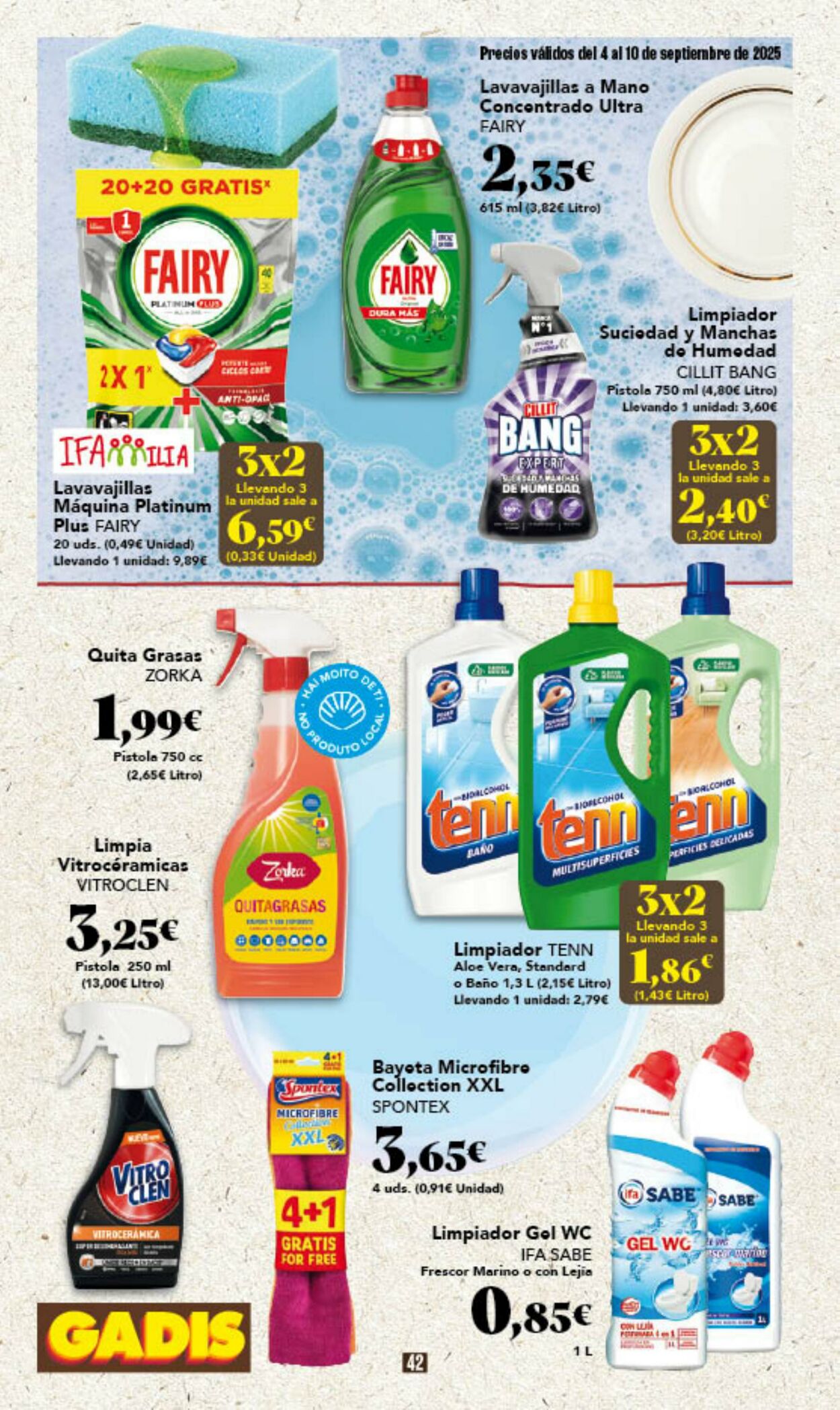 Folleto Gadis 04.09.2025 - 10.09.2025