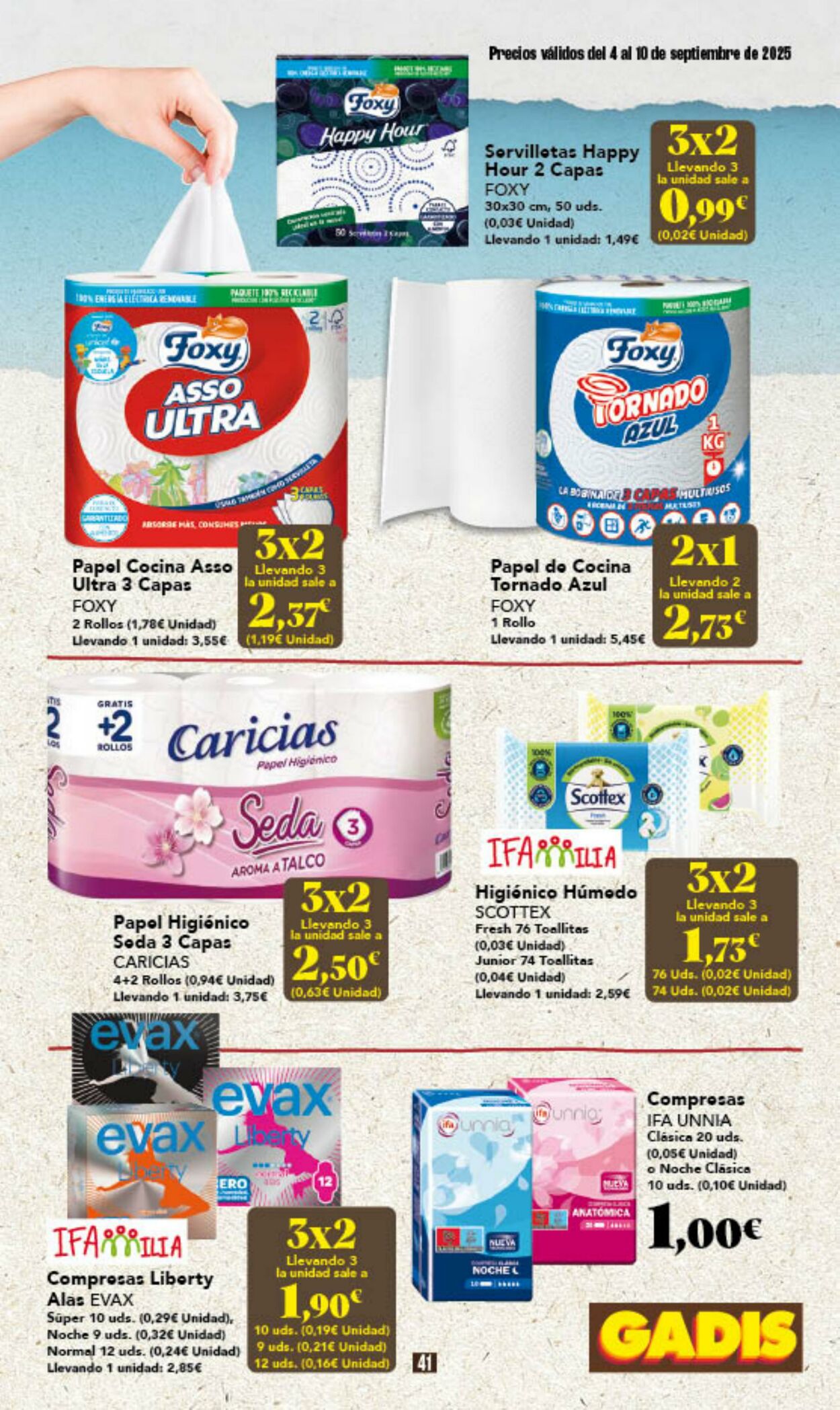 Folleto Gadis 04.09.2025 - 10.09.2025