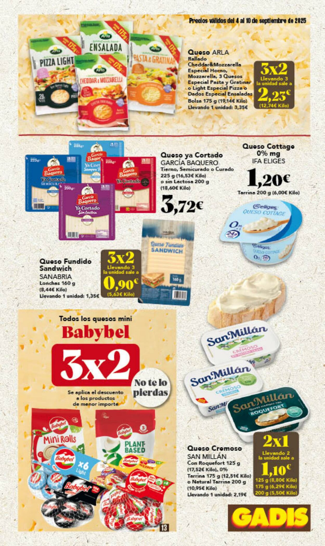 Folleto Gadis 04.09.2025 - 10.09.2025