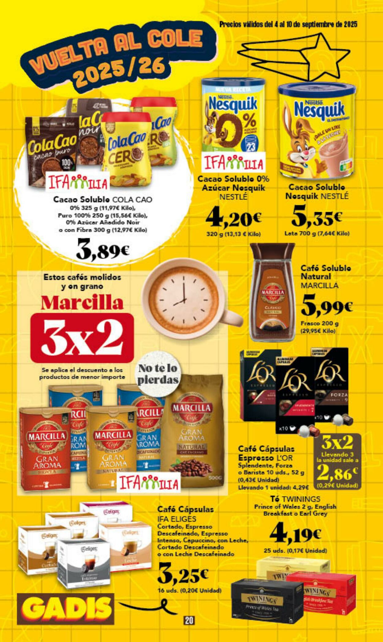 Folleto Gadis 04.09.2025 - 10.09.2025