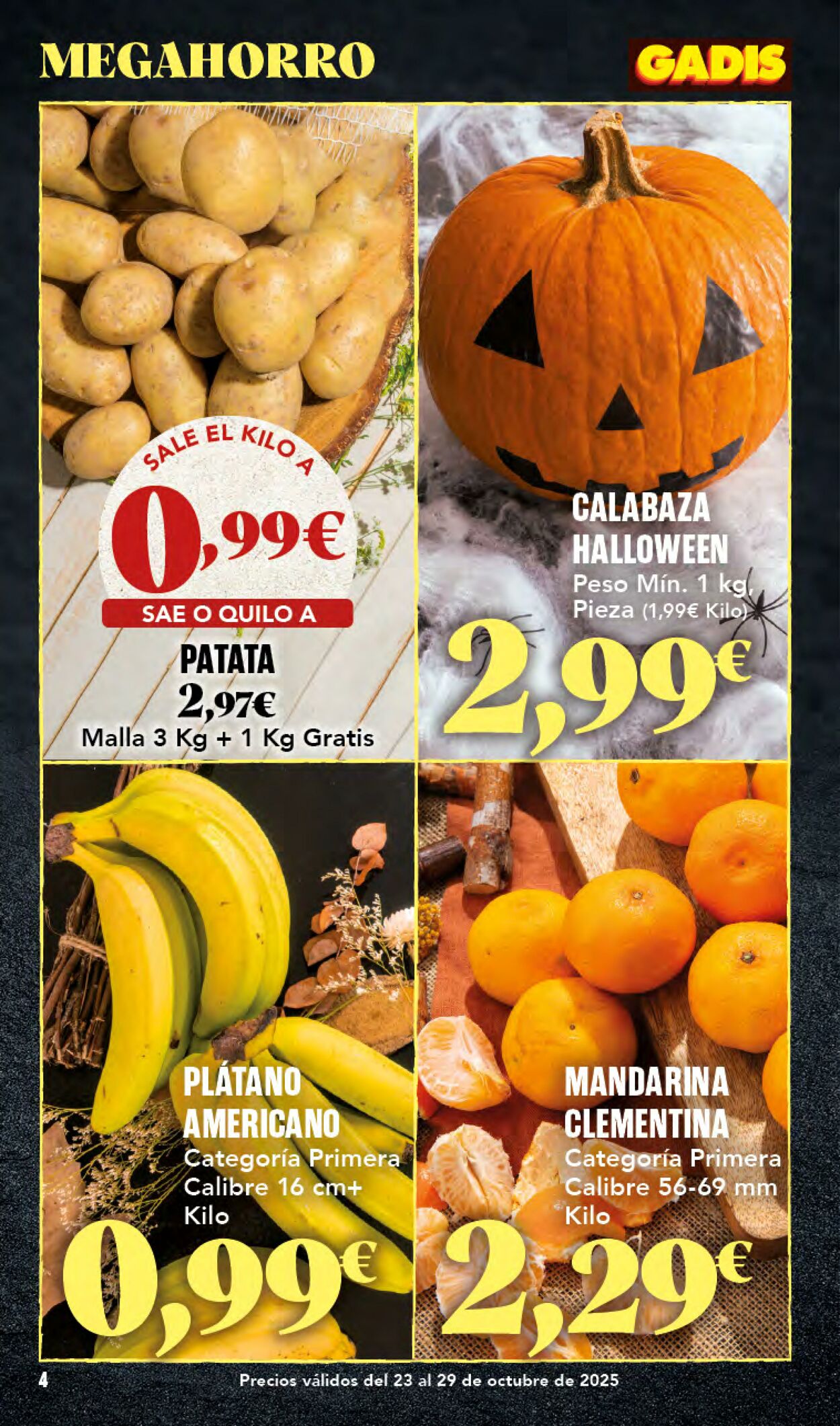 Folleto Gadis 23.10.2025 - 29.10.2025