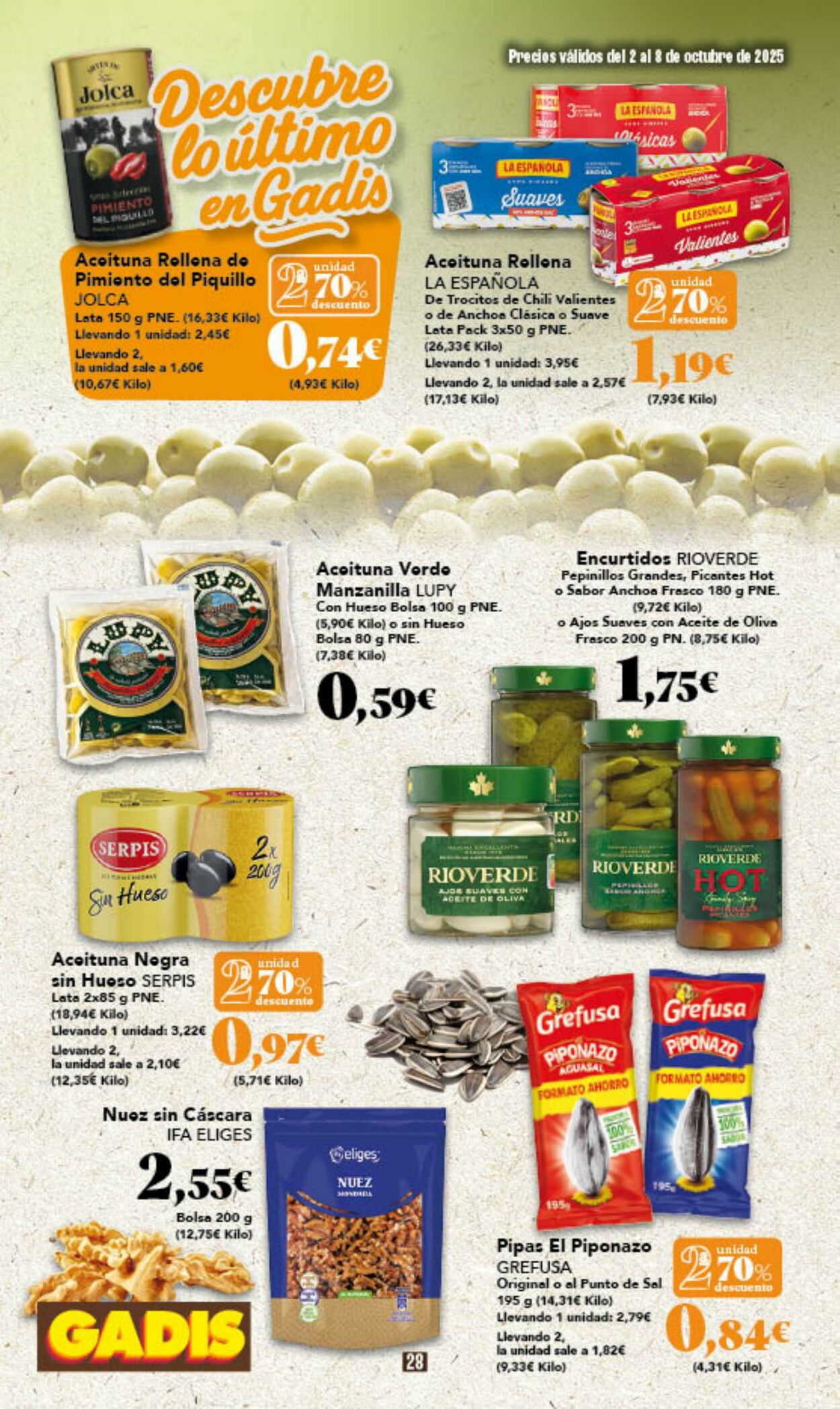 Folleto Gadis 02.10.2025 - 08.10.2025