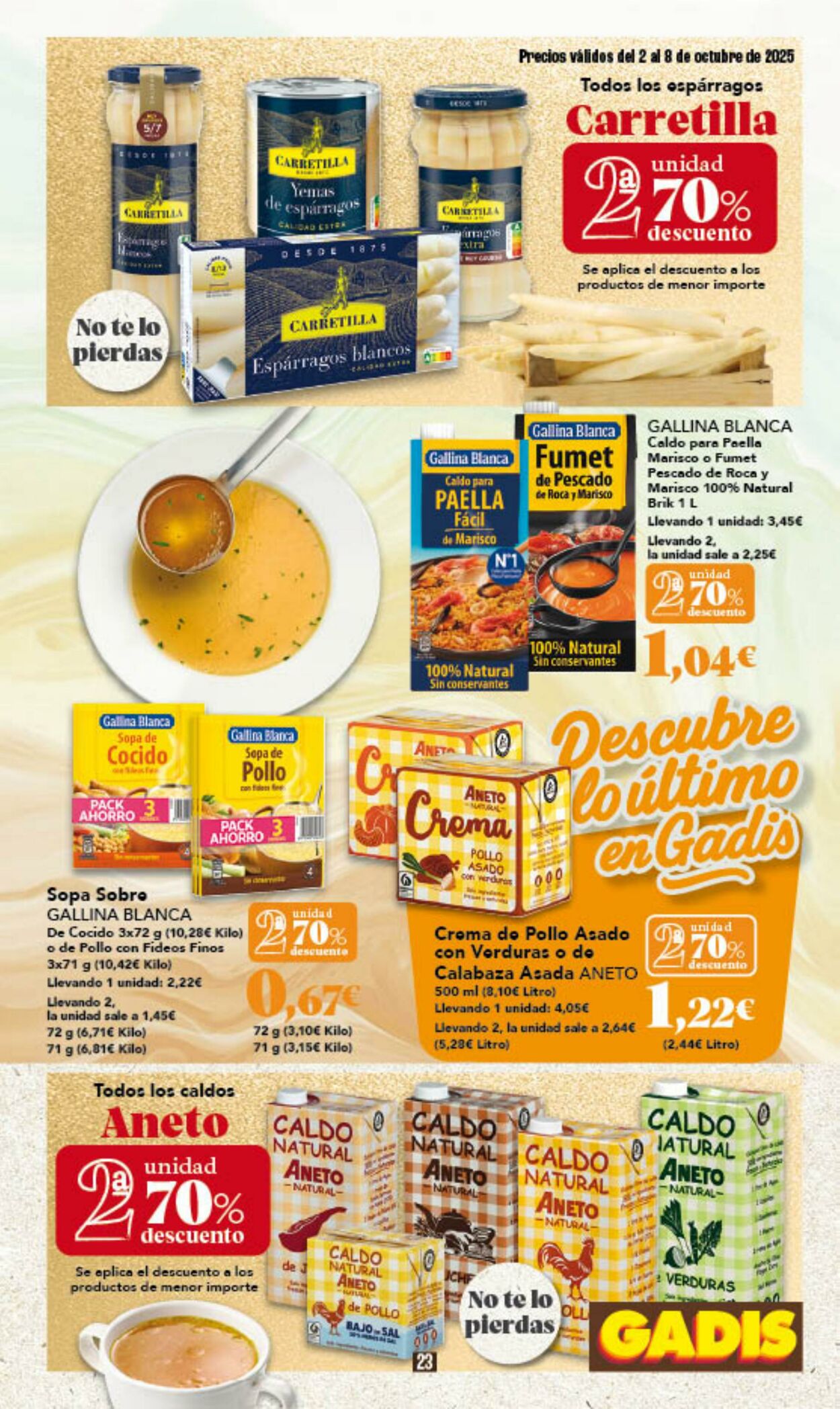 Folleto Gadis 02.10.2025 - 08.10.2025