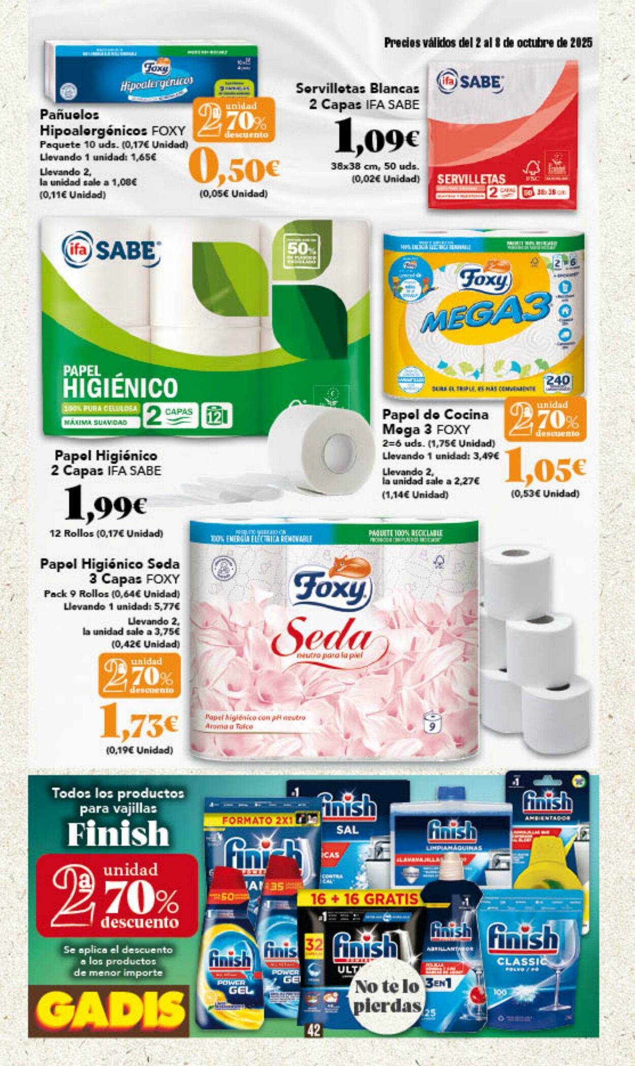Folleto Gadis 02.10.2025 - 08.10.2025