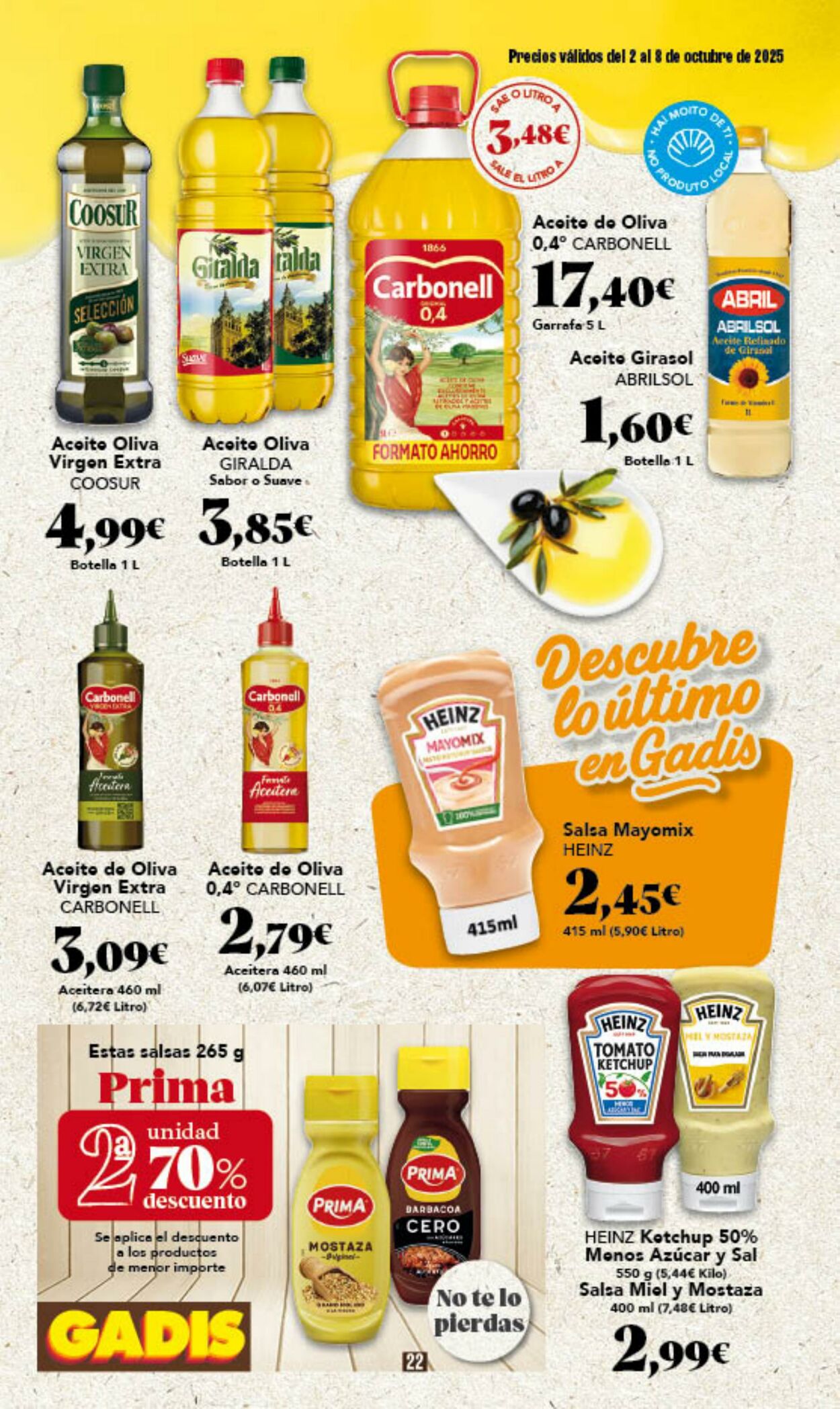 Folleto Gadis 02.10.2025 - 08.10.2025