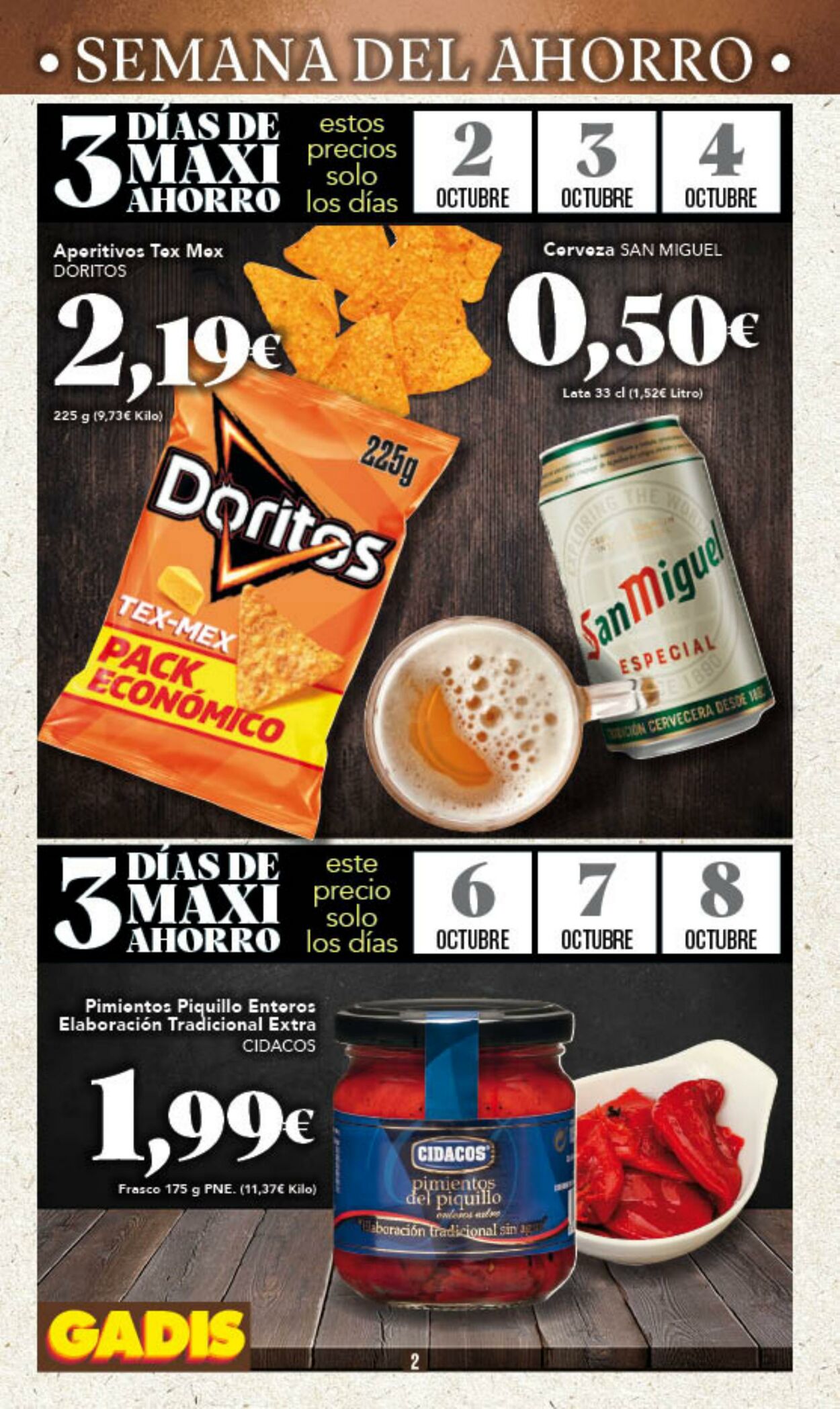 Folleto Gadis 02.10.2025 - 08.10.2025