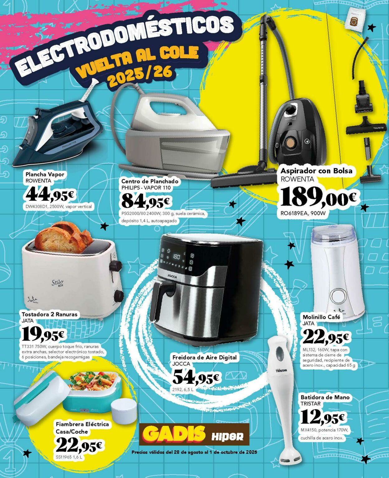 Folleto Gadis 28.08.2025 - 01.10.2025