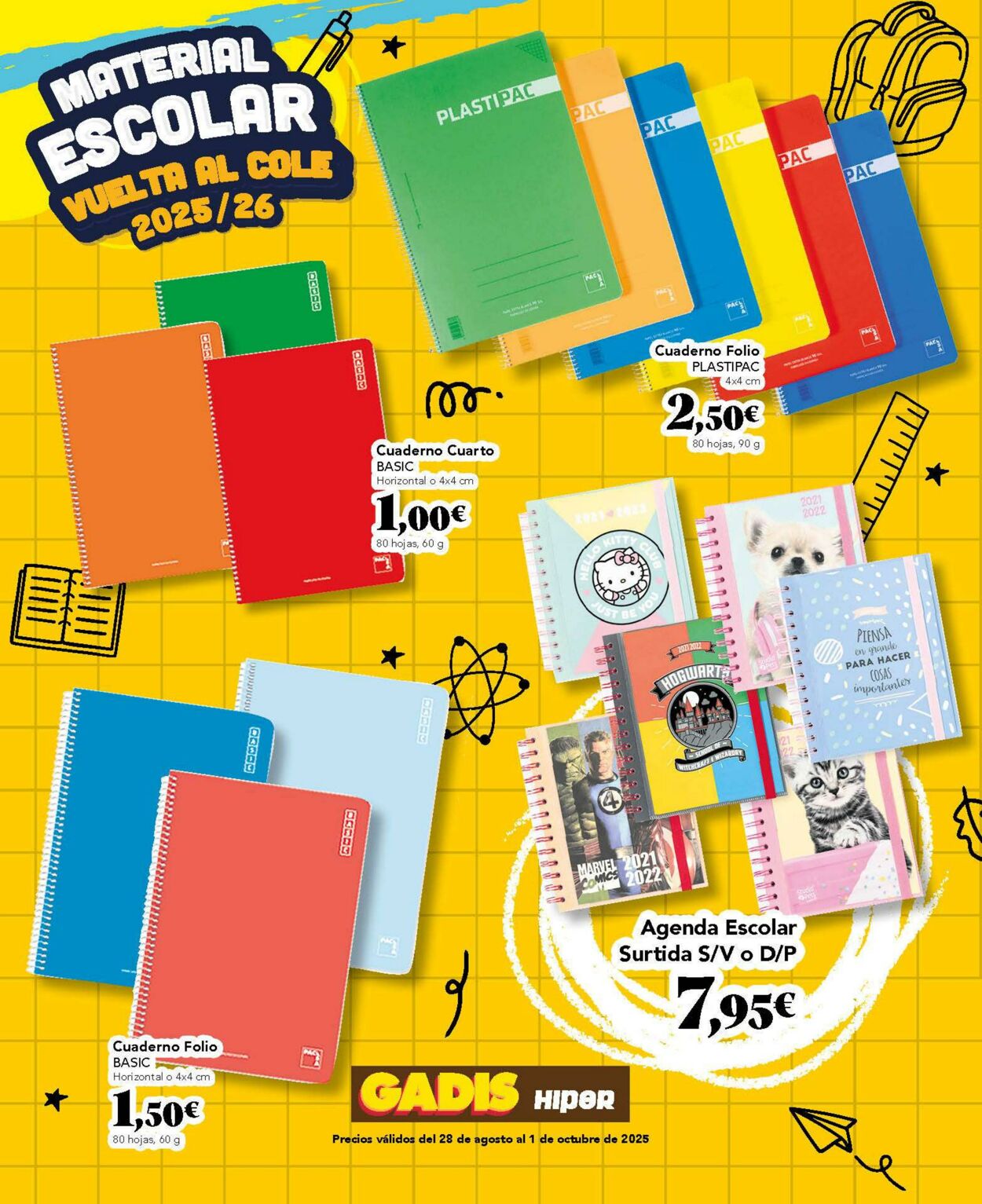 Folleto Gadis 28.08.2025 - 01.10.2025