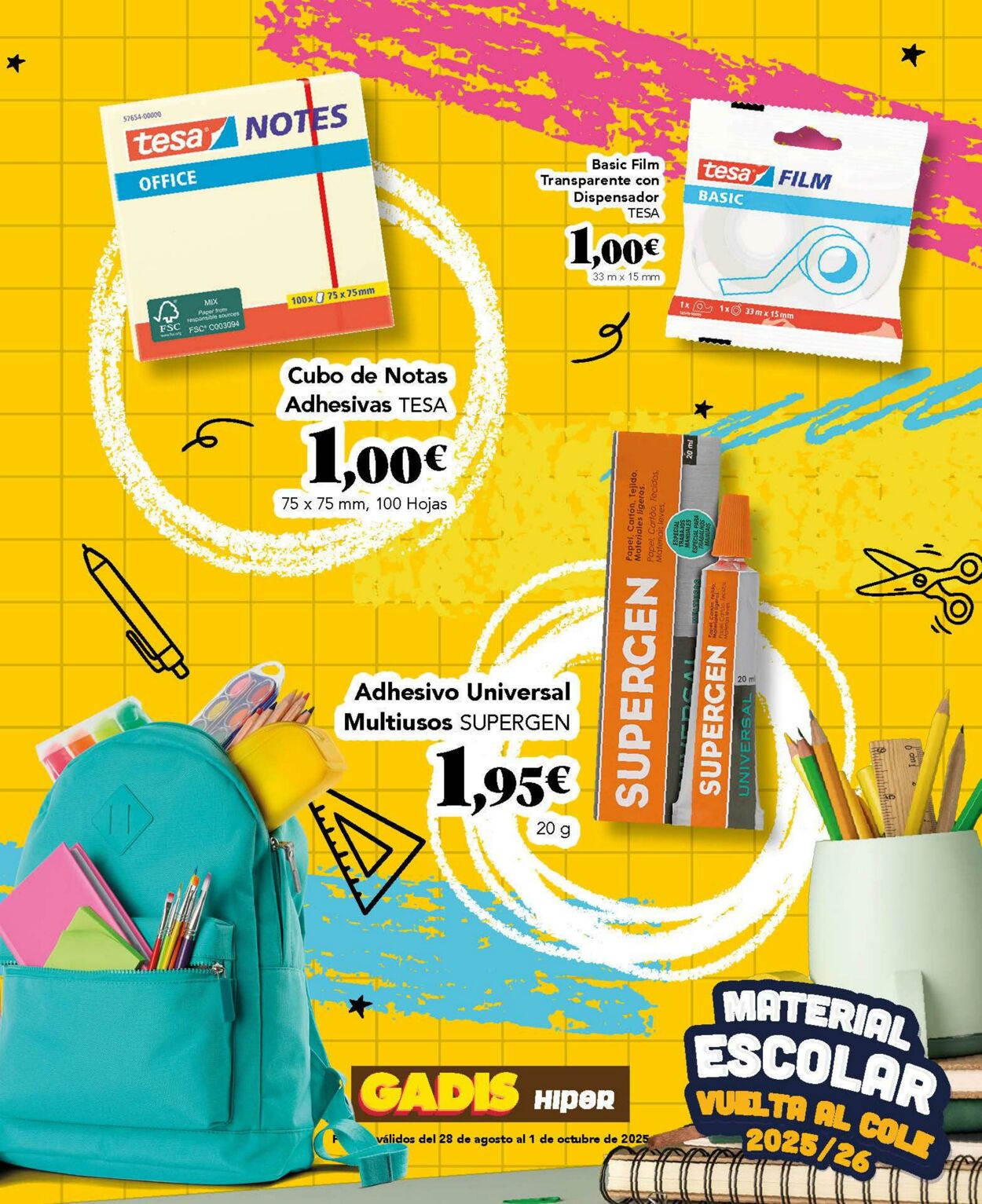 Folleto Gadis 28.08.2025 - 01.10.2025