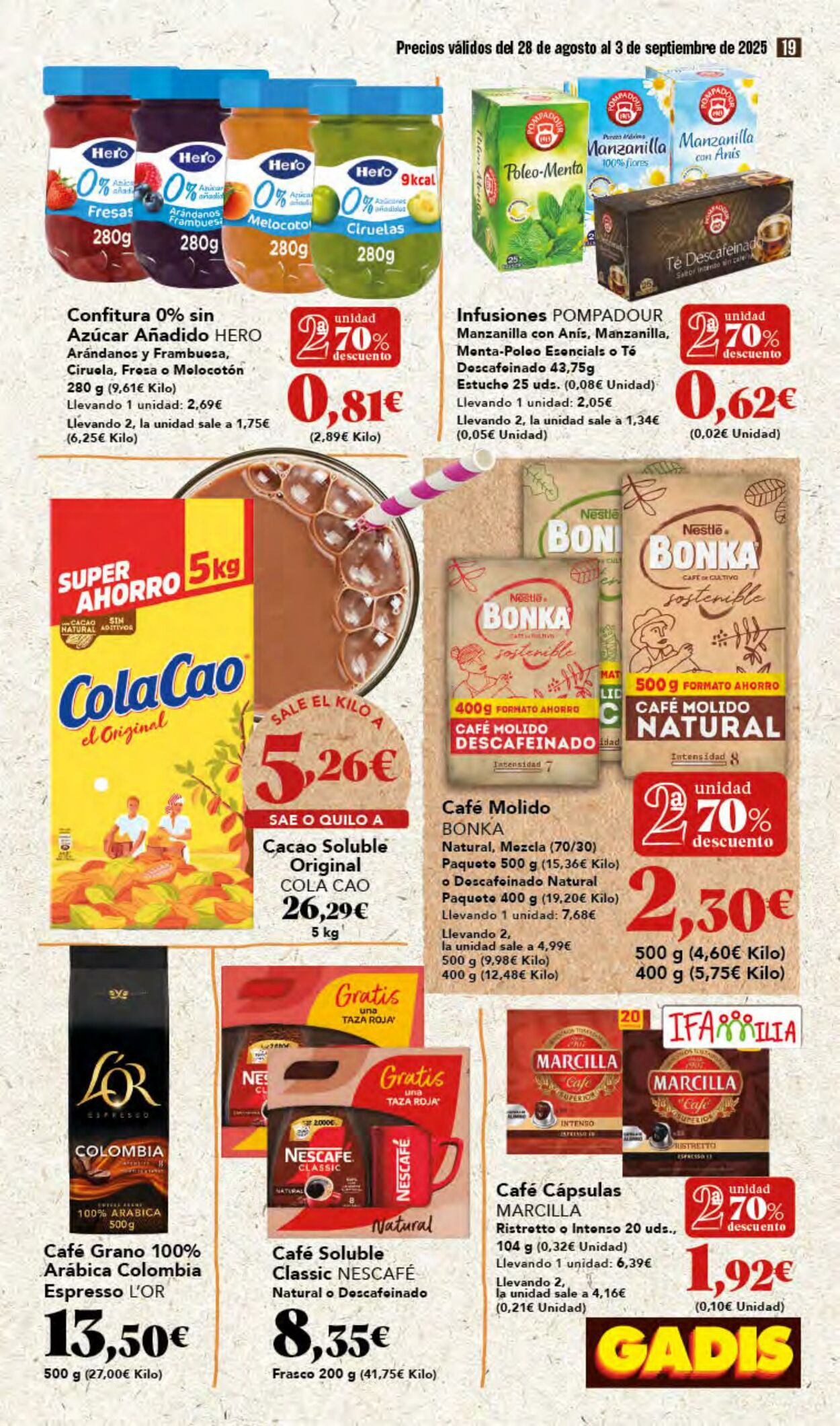 Folleto Gadis 28.08.2025 - 03.09.2025