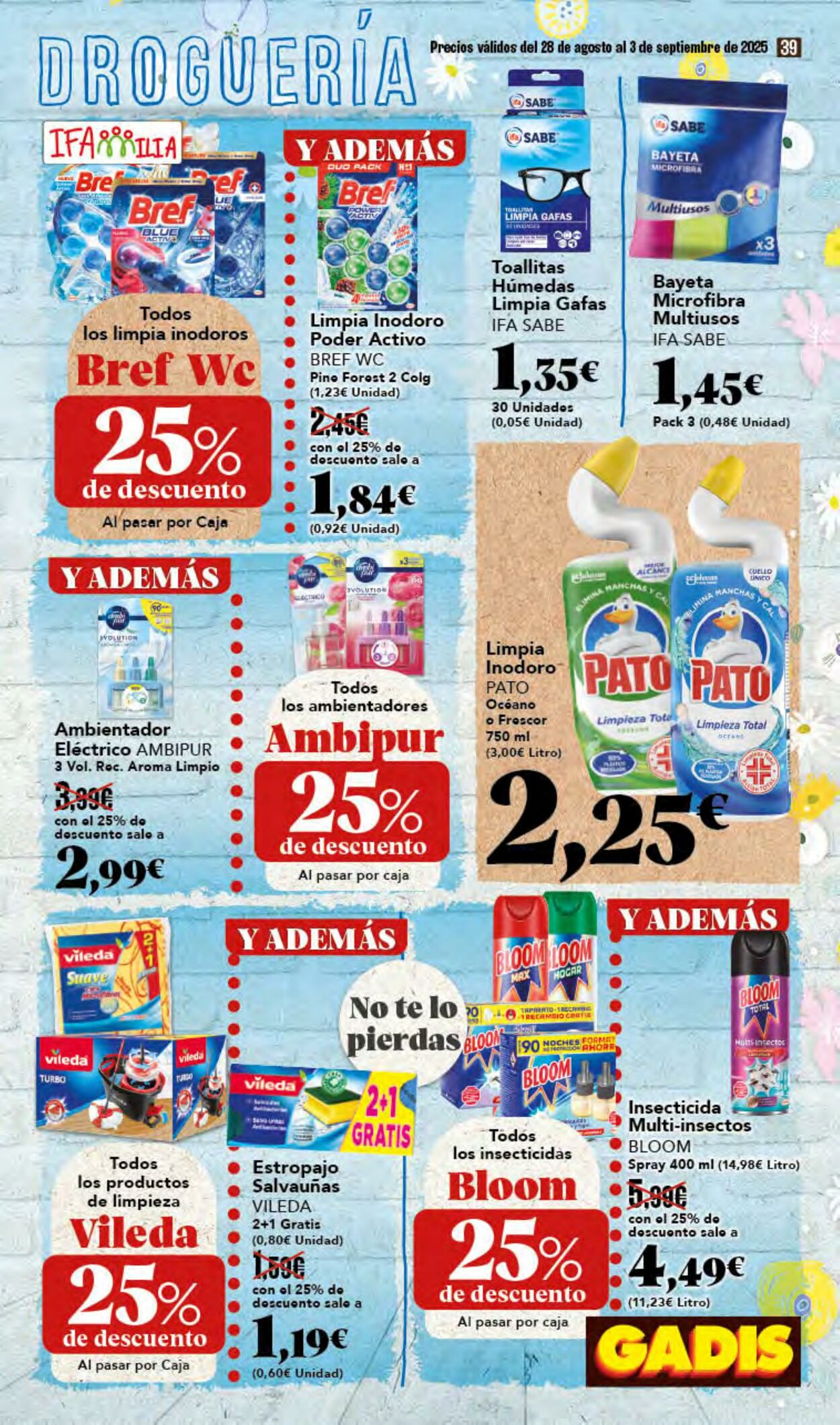 Folleto Gadis 28.08.2025 - 03.09.2025