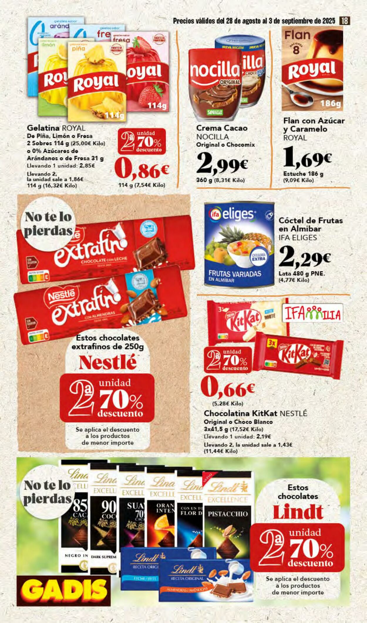 Folleto Gadis 28.08.2025 - 03.09.2025