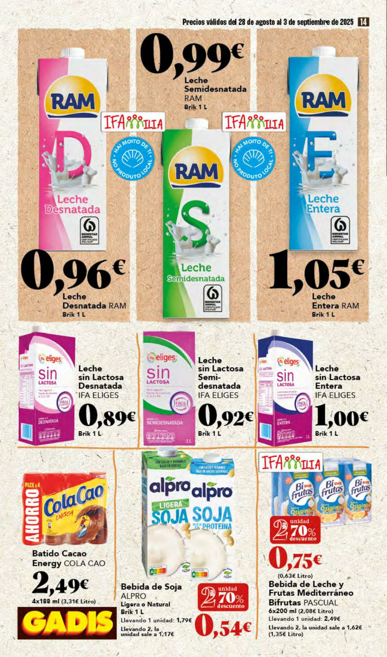 Folleto Gadis 28.08.2025 - 03.09.2025