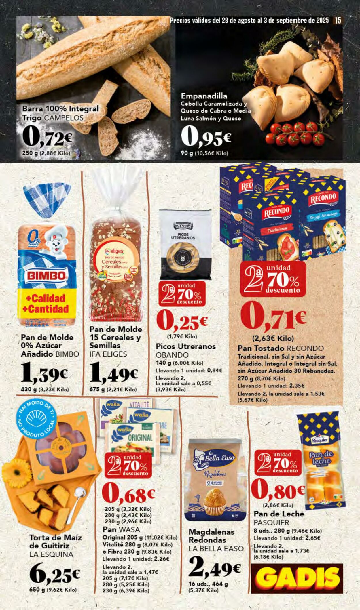 Folleto Gadis 28.08.2025 - 03.09.2025