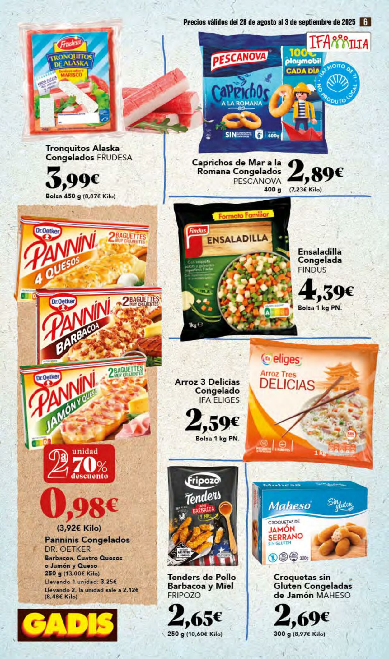 Folleto Gadis 28.08.2025 - 03.09.2025