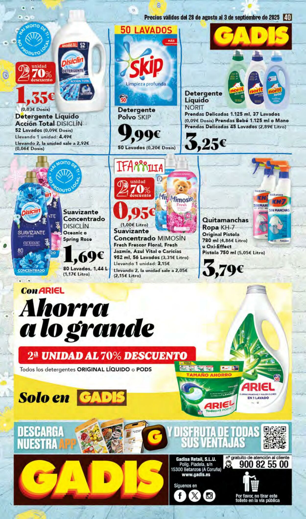 Folleto Gadis 28.08.2025 - 03.09.2025