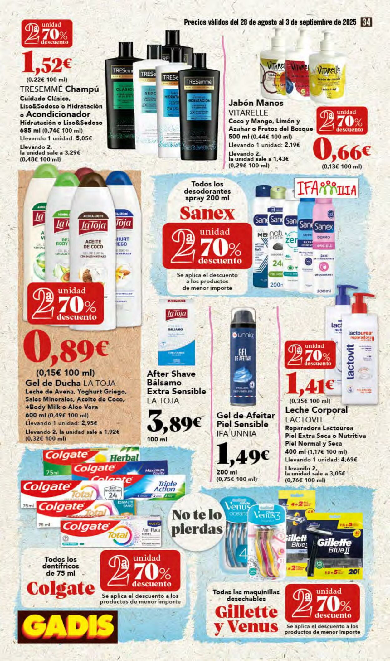 Folleto Gadis 28.08.2025 - 03.09.2025