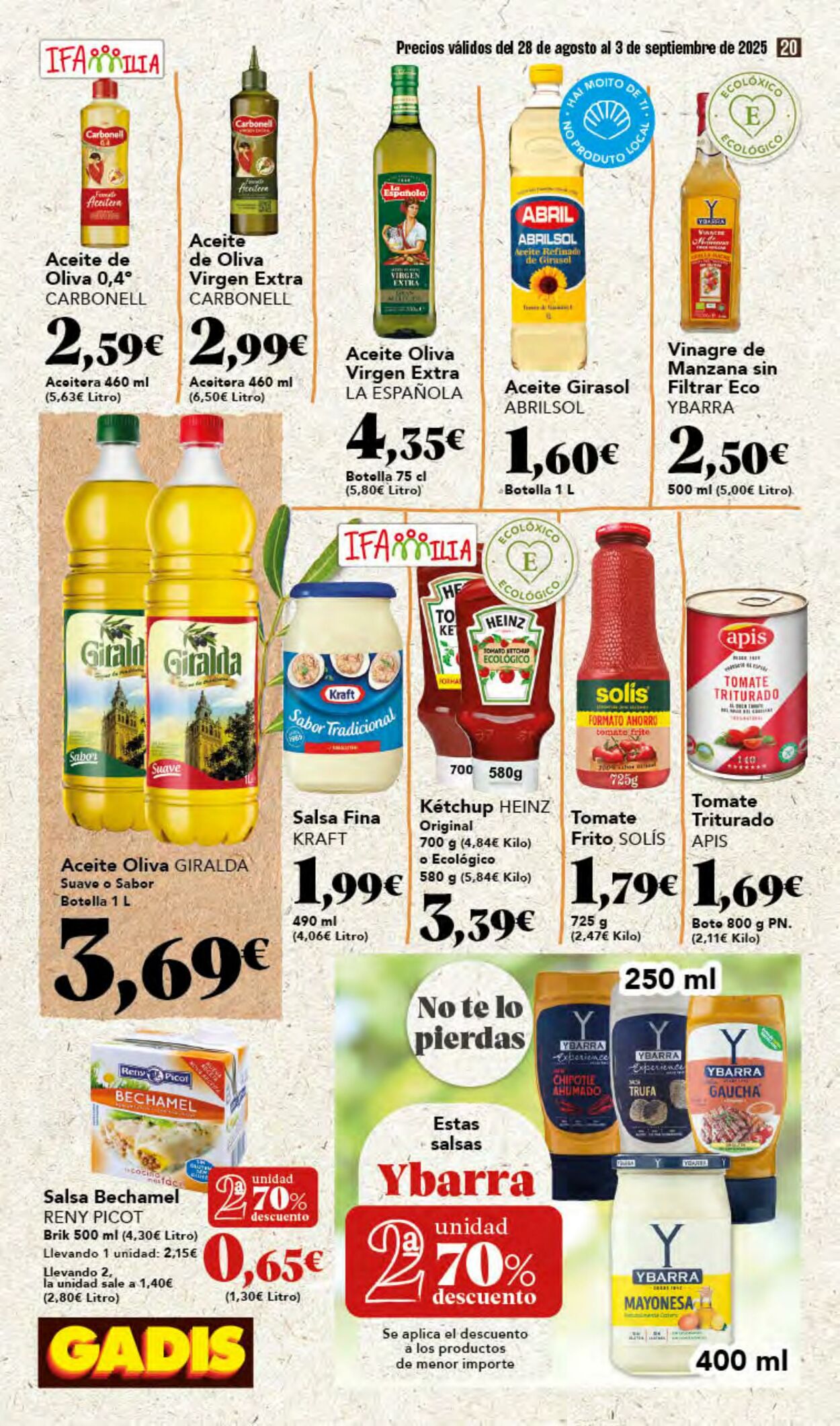 Folleto Gadis 28.08.2025 - 03.09.2025