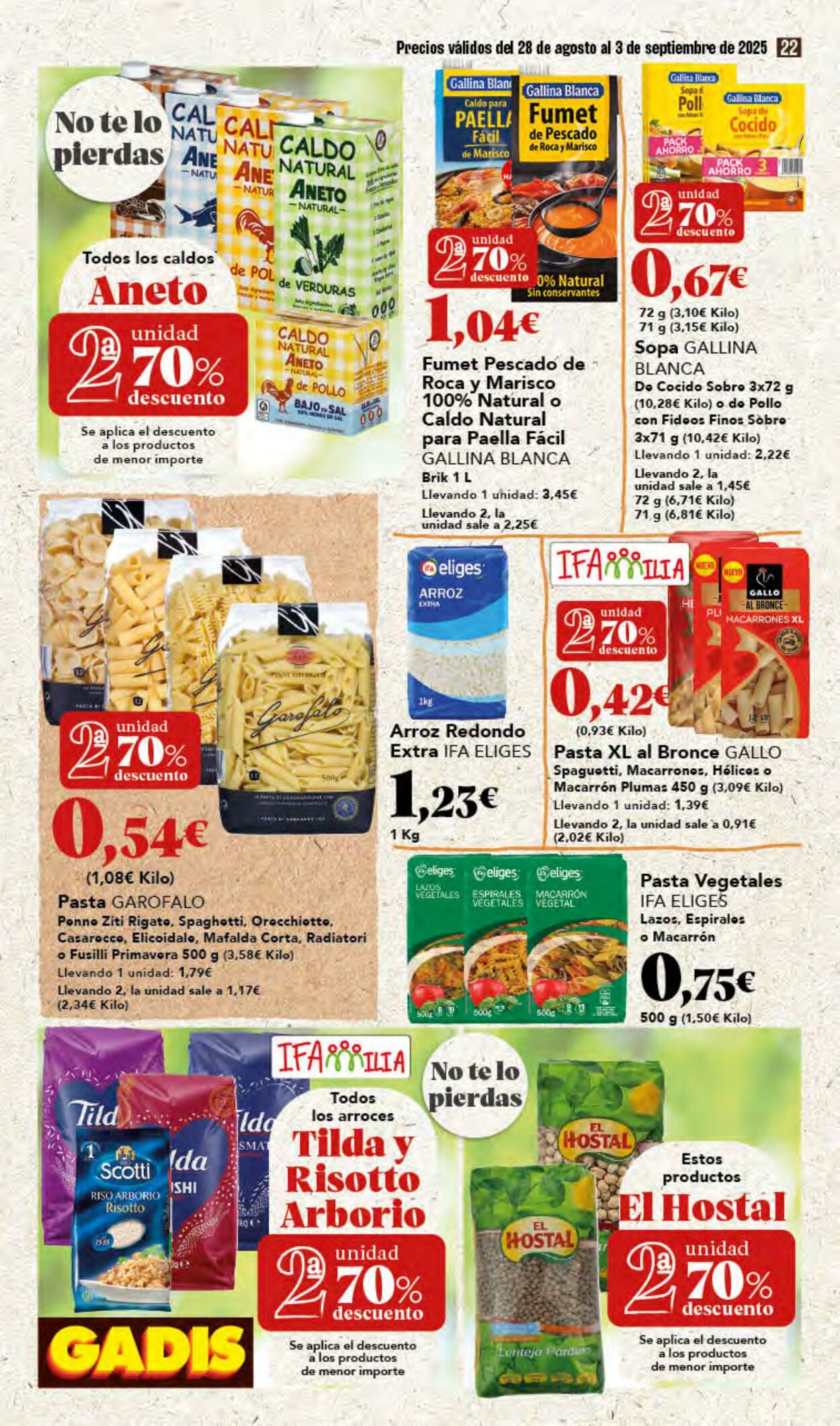 Folleto Gadis 28.08.2025 - 03.09.2025